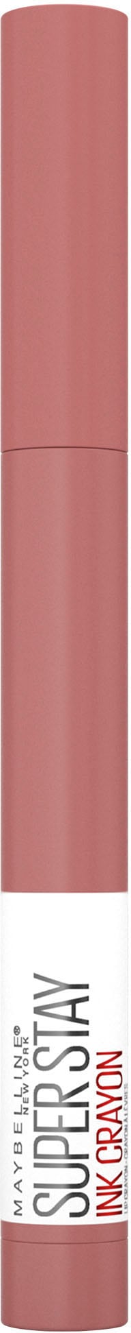 MAYBELLINE NEW YORK Lippenstift »Super Stay Ink Crayon«, mit natürlichen Inhaltstoffen