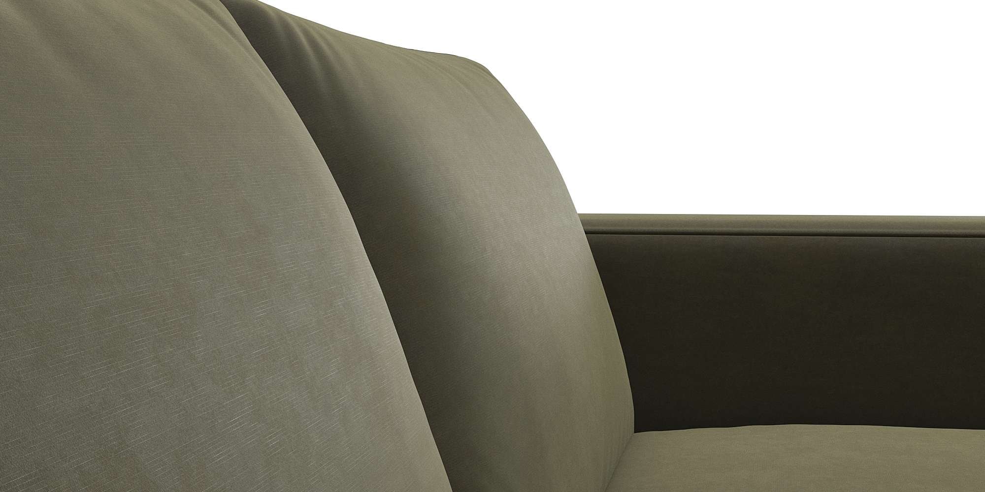 FLEXLUX 3-Sitzer »Fiore«, breite Armlehnen, Kaltschaum, Füße Alu+schwarz