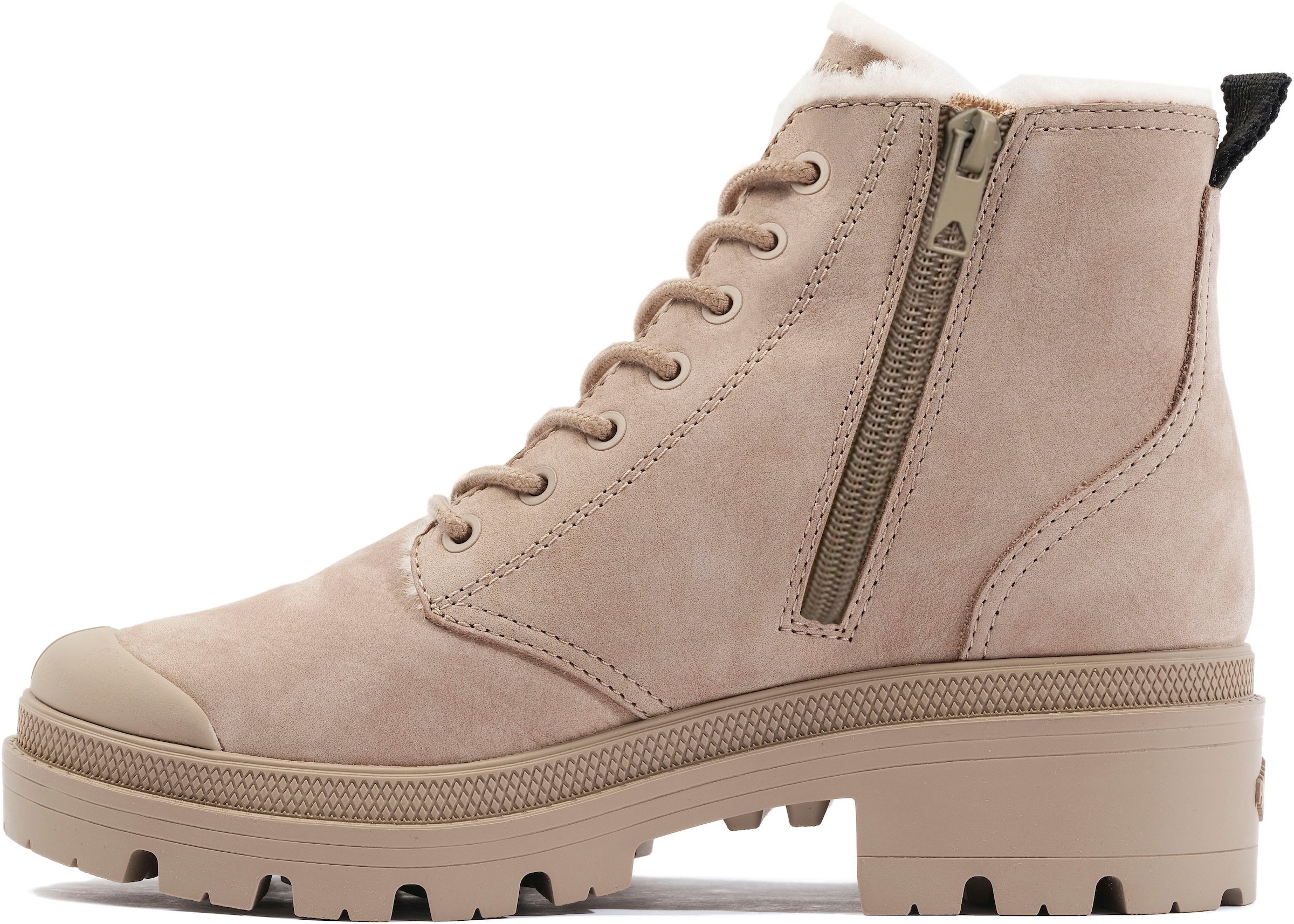Palladium Schnürboots »PALLABASE NBK ZIP WL«, gefüttert