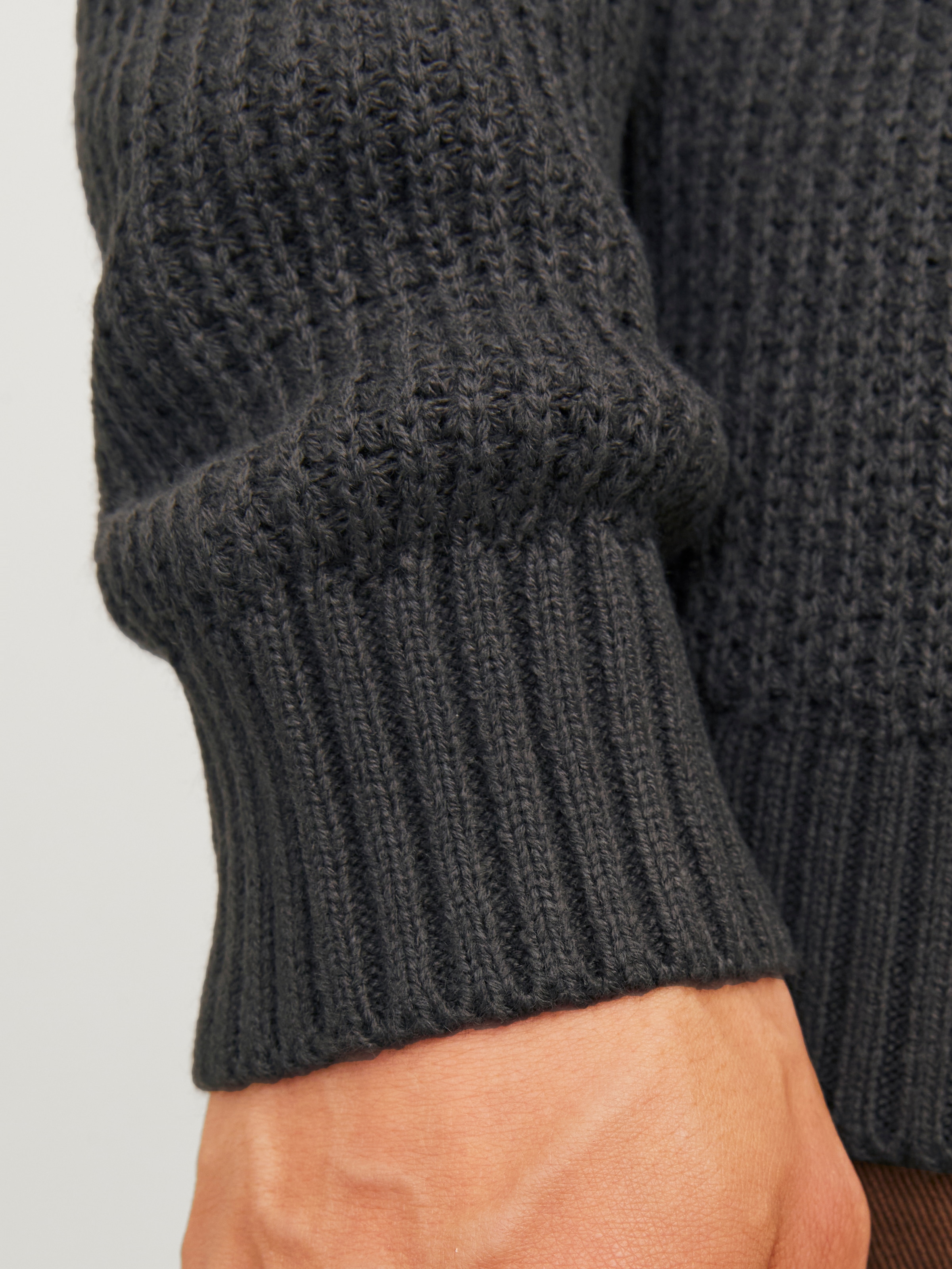 Jack & Jones Rundhalspullover »JJSANDER KNIT CREW NECK«