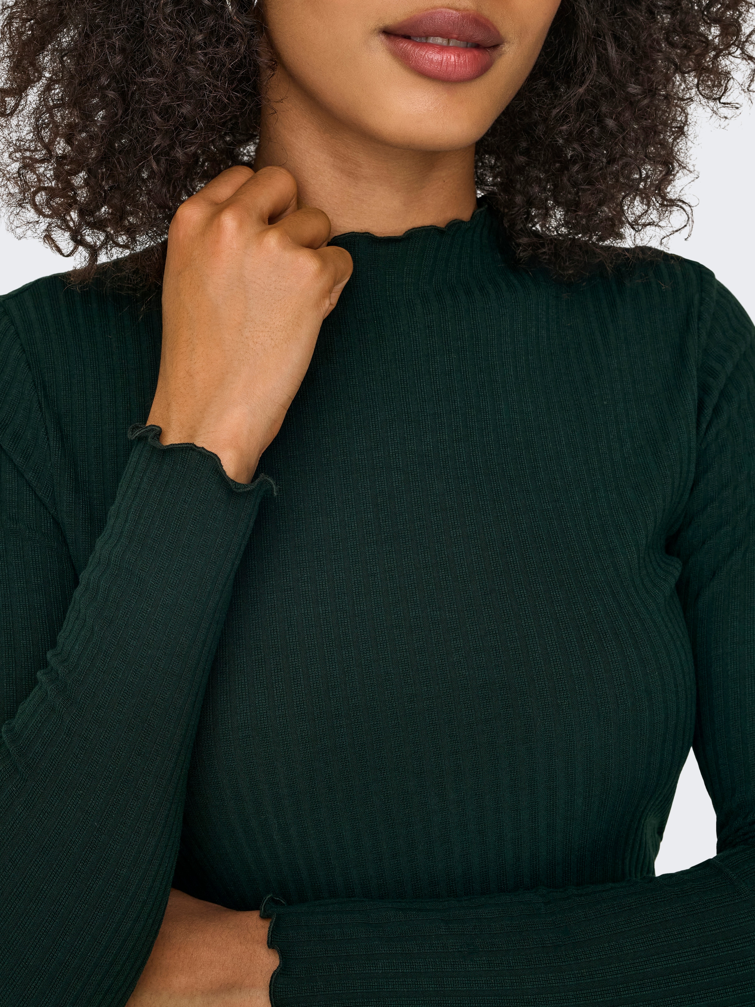 ONLY Langarmshirt »ONLEMMA L/S HIGH NECK TOP«
