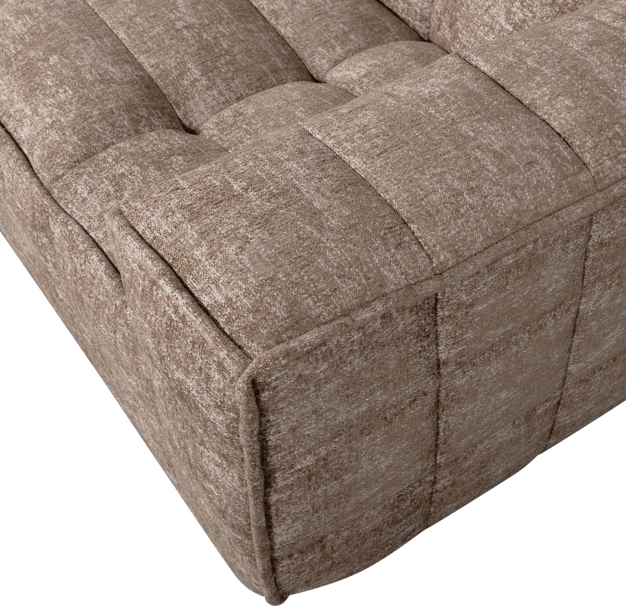 WOOOD 4-Sitzer »Sofa Timor«, frei im Raum stellbar, mit Chenille gefüttert, H 81 cm x B 297 cm