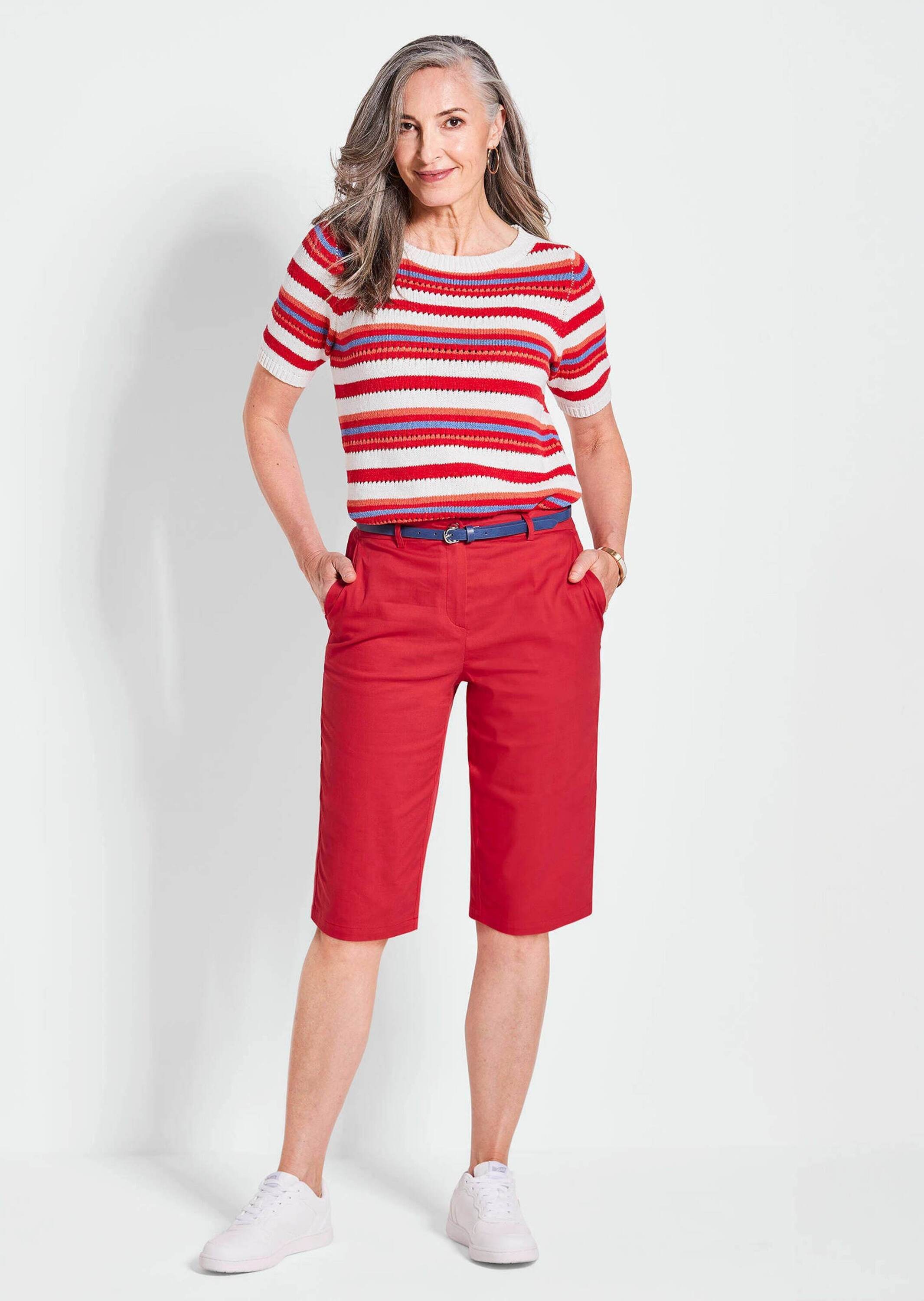 GOLDNER Stoffhose »Komfortable Sommerhose CARLA«