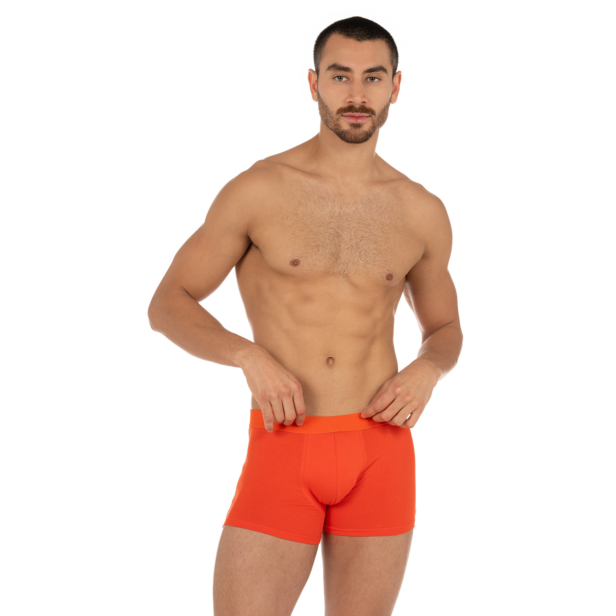 Bruno Banani Boxershorts »FLOWING«, (2er Pack), mit kontrastfarbenem Bündchen