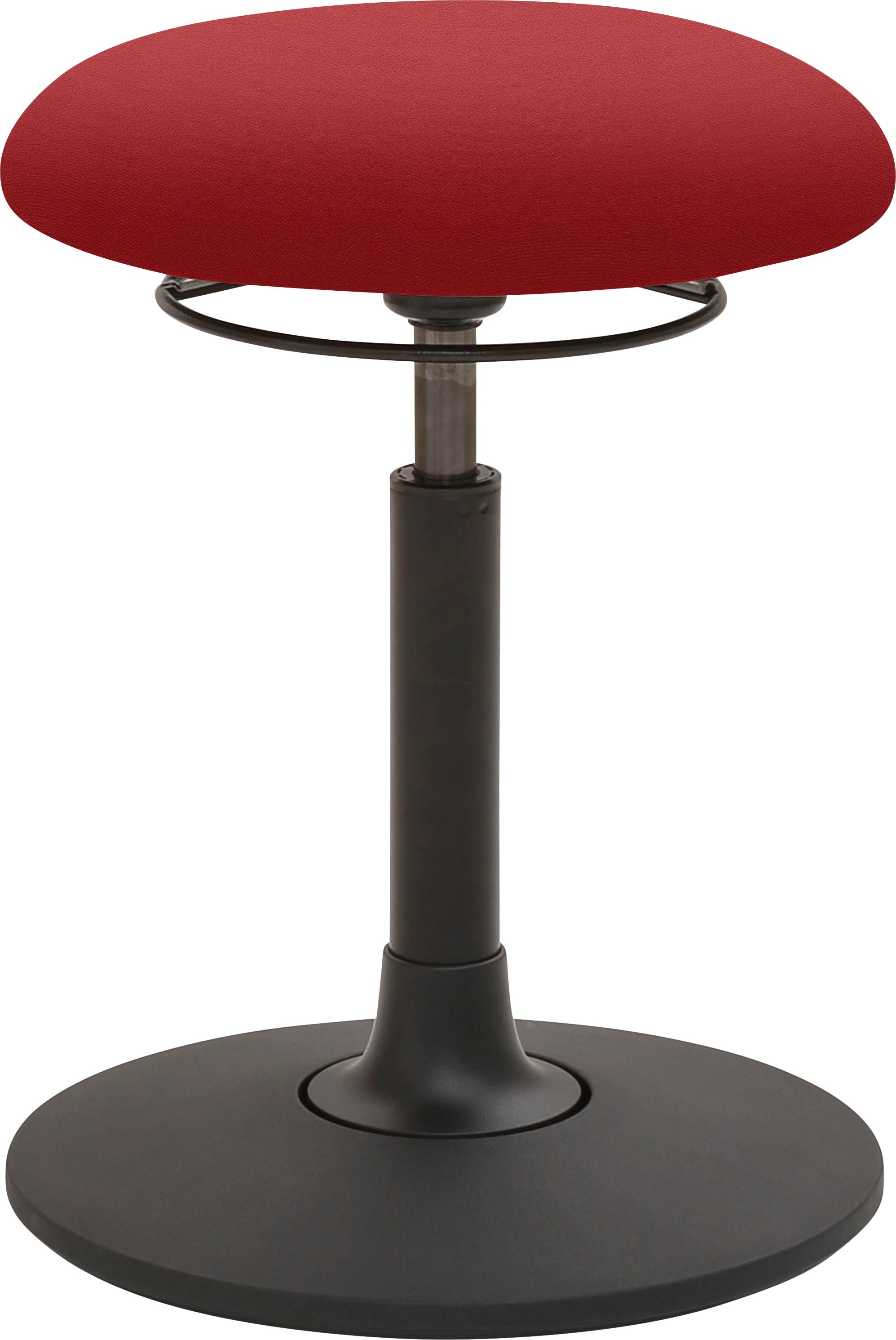 Mayer Sitzmöbel, Sitzhocker »1166« 1 Stk. tlg. Pendelhocker 1166, Rot, 100% post-consumer recyceltes Polyester, B/H/T: 40 cm x 58 cm x 40 cm, Rot