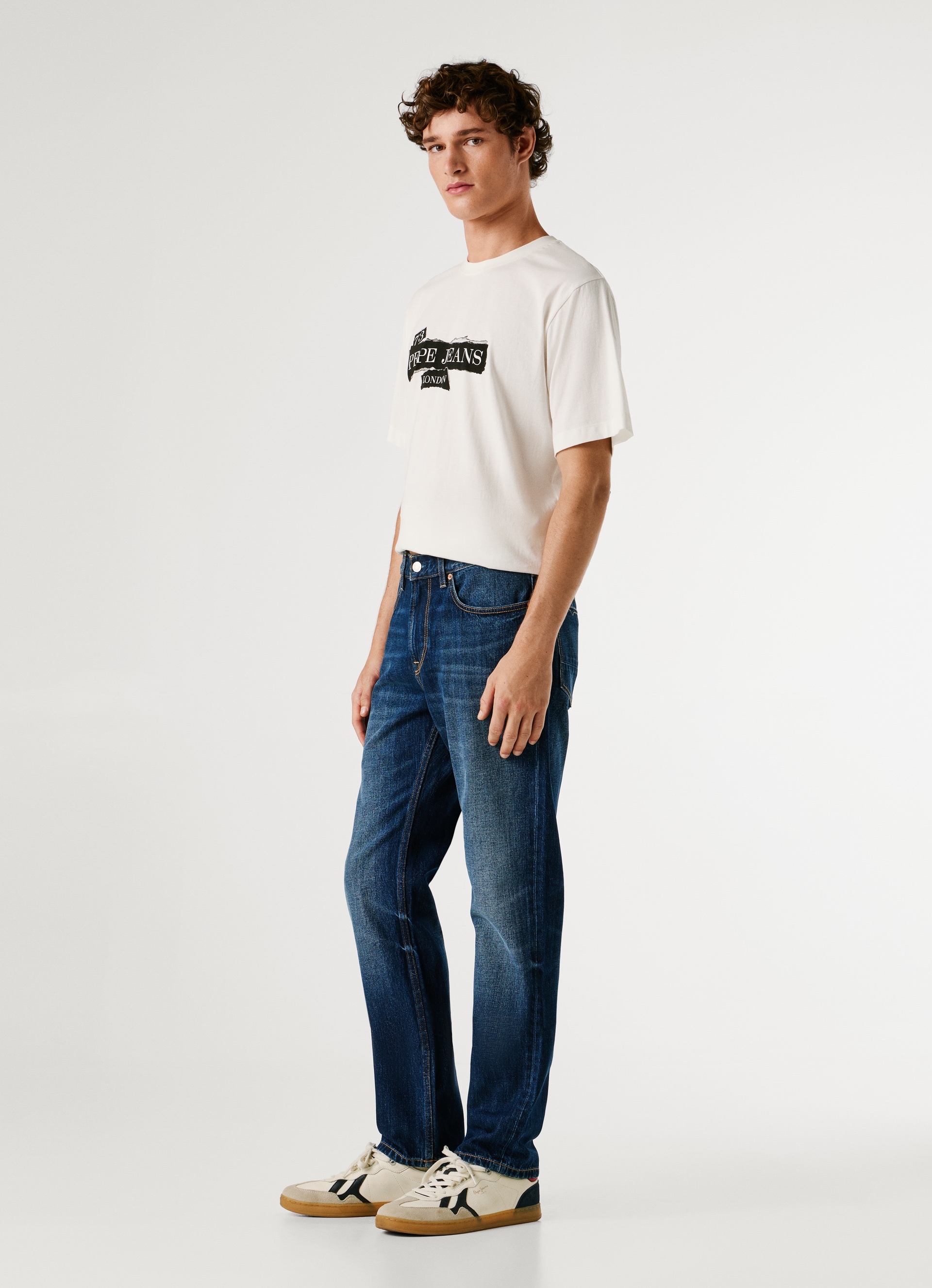 Pepe Jeans 5-Pocket-Jeans »BYRON FS MIDNIGHT FADE« Regular Waist