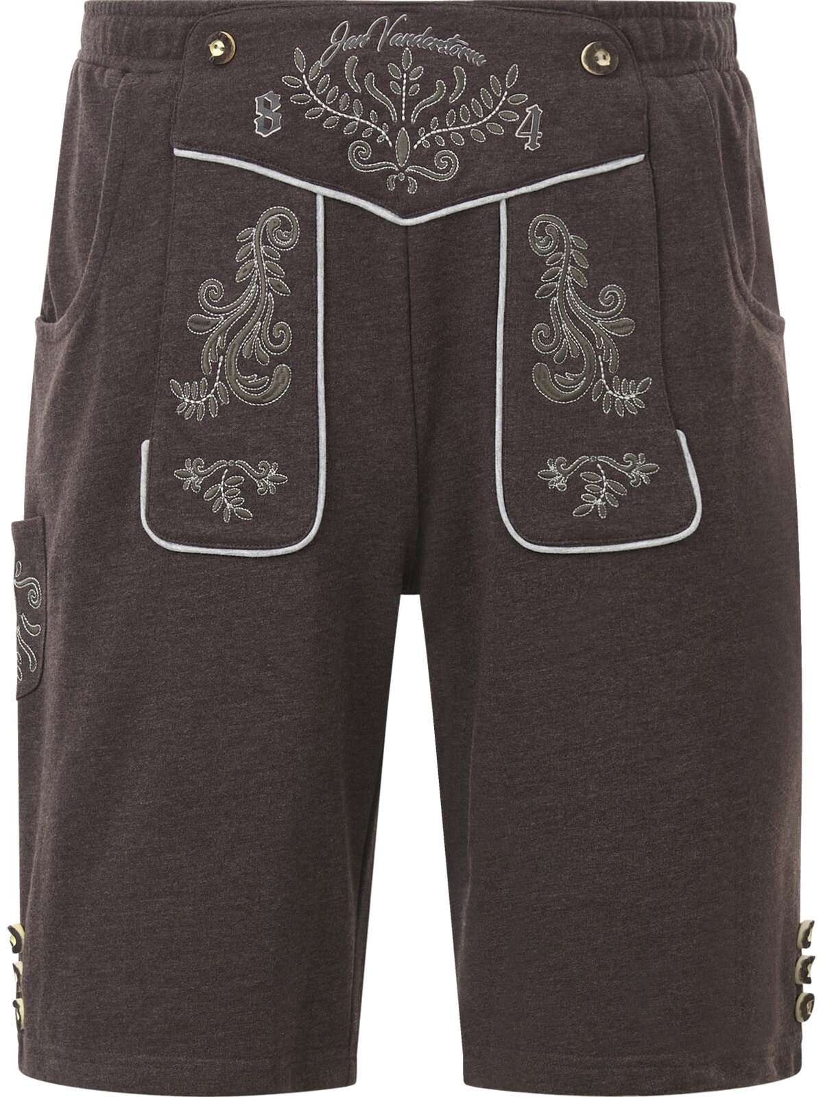 Jan Vanderstorm Sweatbermudas »Sweatbermuda DENNIK«, (1 tlg.), im Oktoberfest-Design