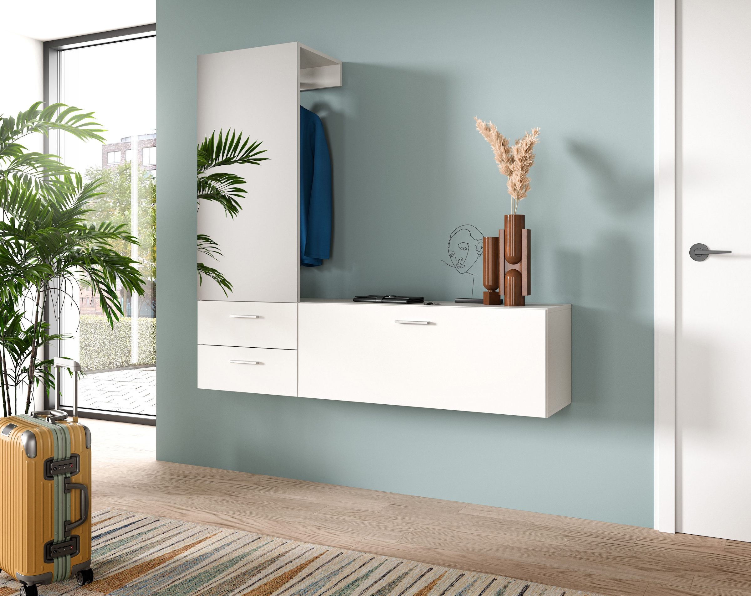 Home affaire Garderoben-Set Set, 2 Stk. tlg.