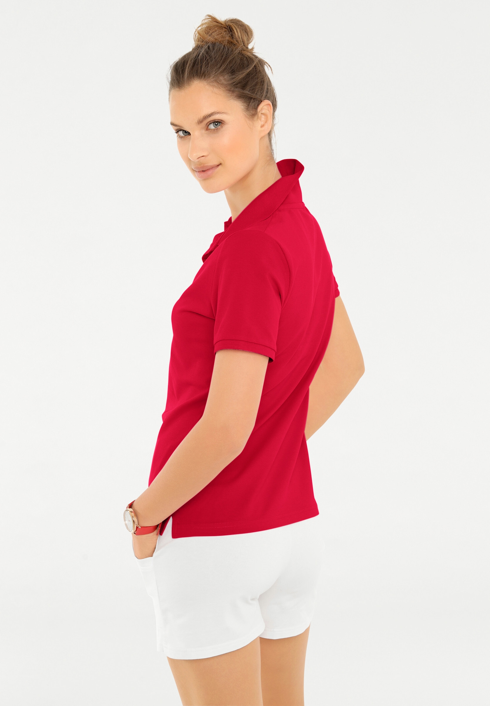 heine T-Shirt »Poloshirt Poloshirt in Pikee-Qualität«