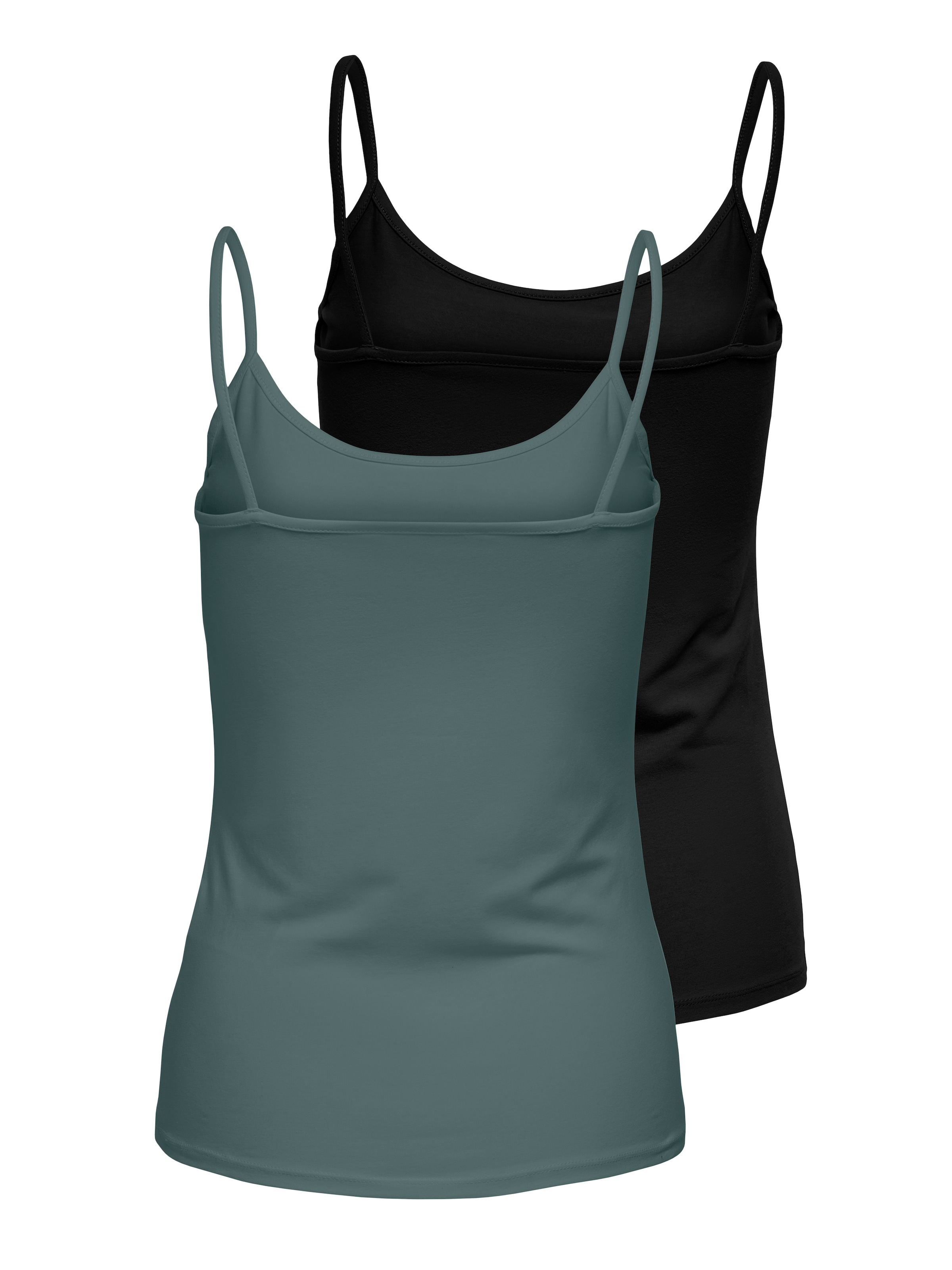 ONLY Spaghettitop »ONLLOVE SINGLET 2PACK JRS NOOS«, (Packung, 2 tlg.)