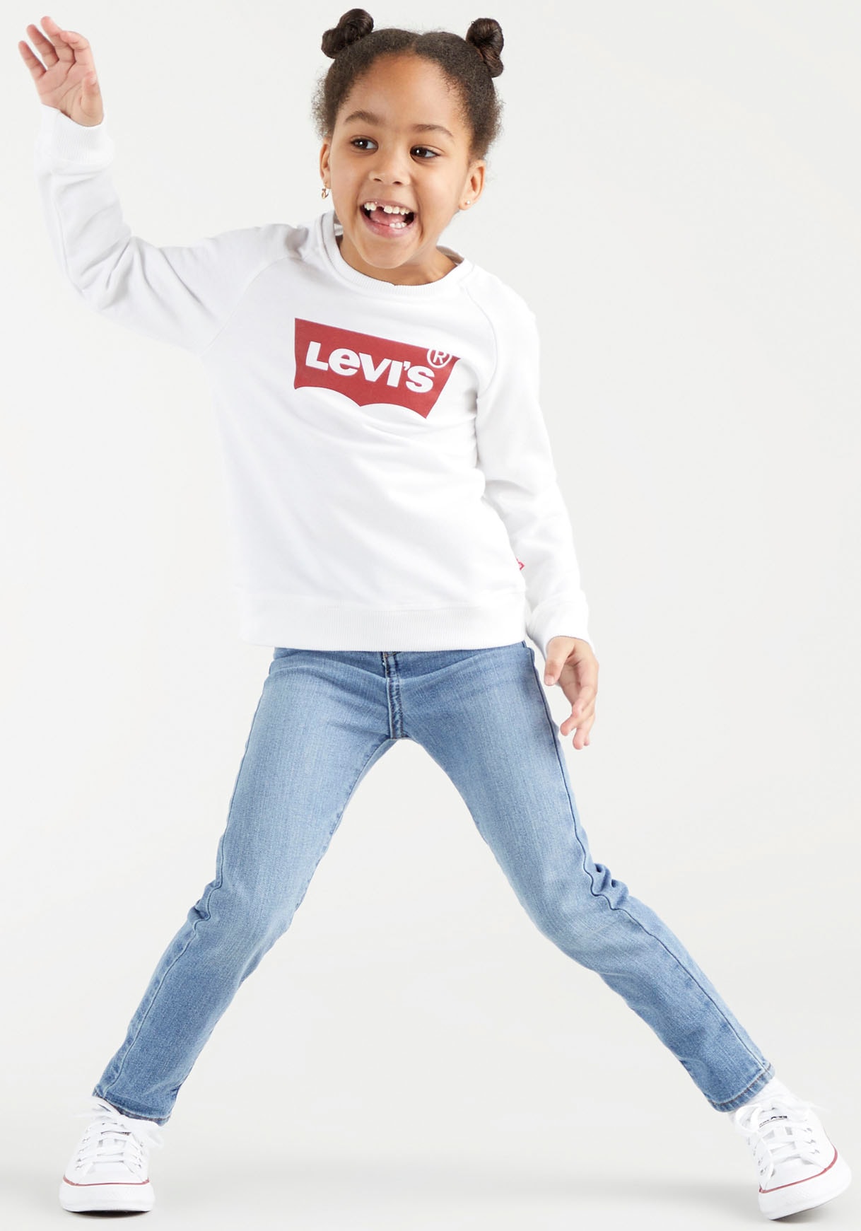 Levi's® Kids Sweatshirt »BATWING CREWNECK SWEATSHIRT«, for GIRLS