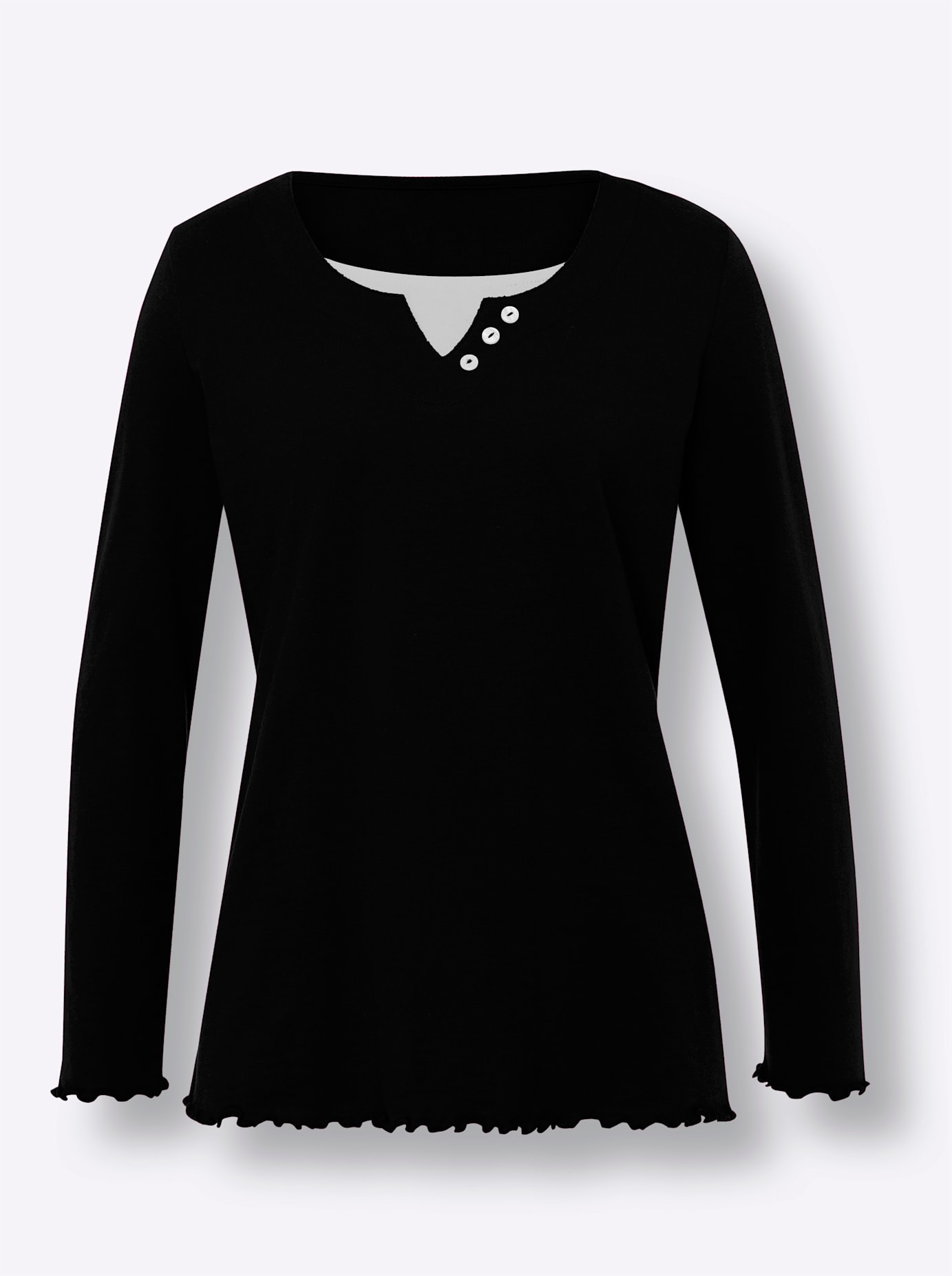2-in-1-Shirt »Langarm-Shirt«, (1 tlg.)