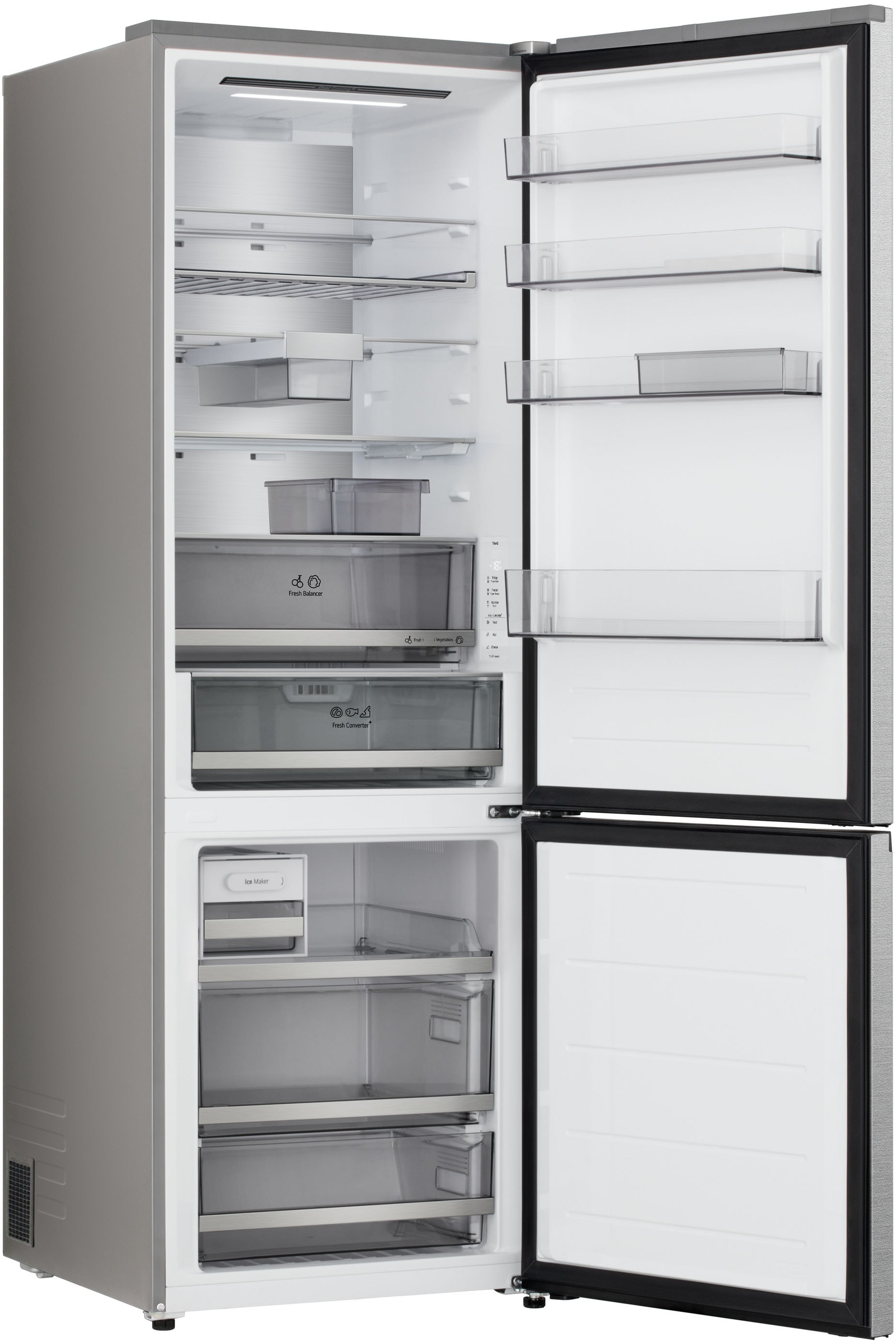 LG Kühl-/Gefrierkombination Serie 7 »GBBW726AMB« 203 cm hoch 69,7 cm breit Vollintegrierbarer Kühlschrank dank frontaler Luftzufuhr und Abluft