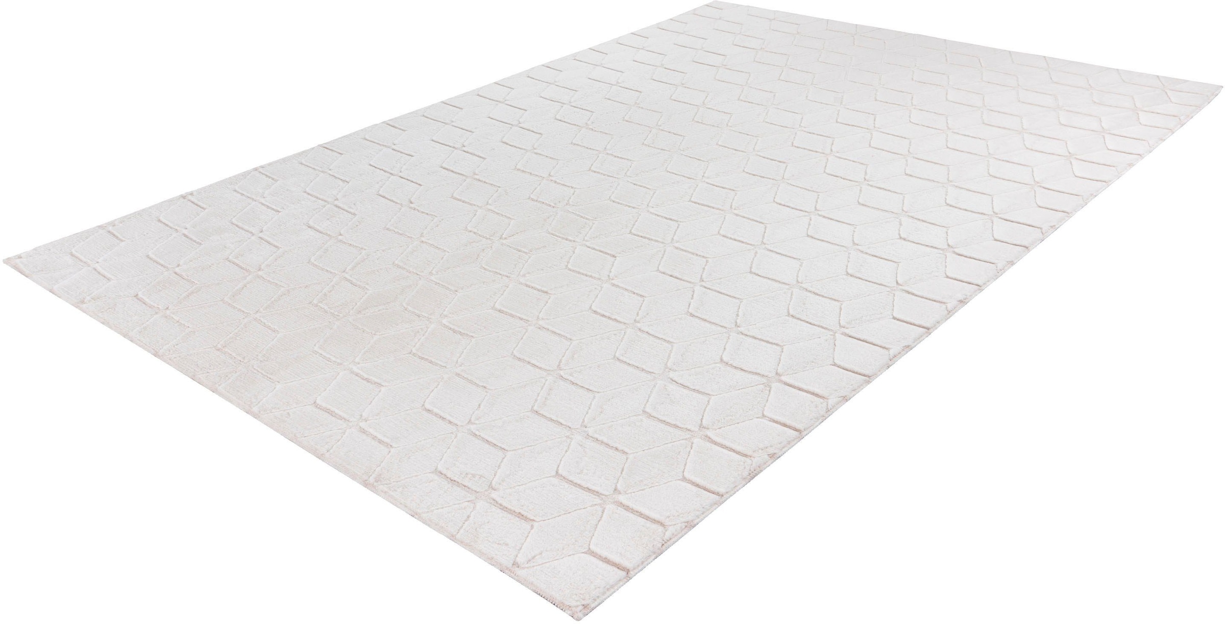 calo-deluxe Teppich »Jardan-1000«, rechteckig, 20 mm Höhe, besonders weich durch Microfaser, Wohnzimmer