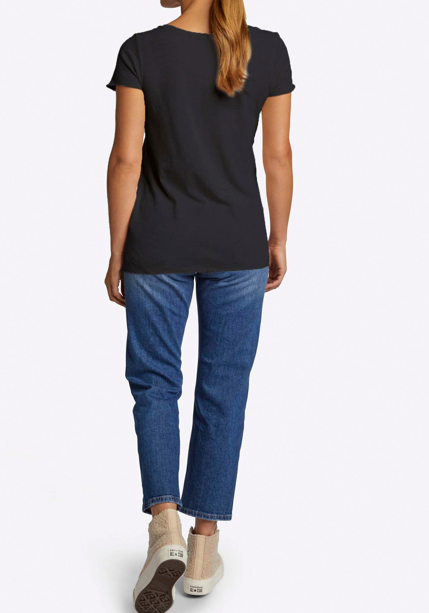 RICHROYAL T-Shirt, in femininer Basic-Form