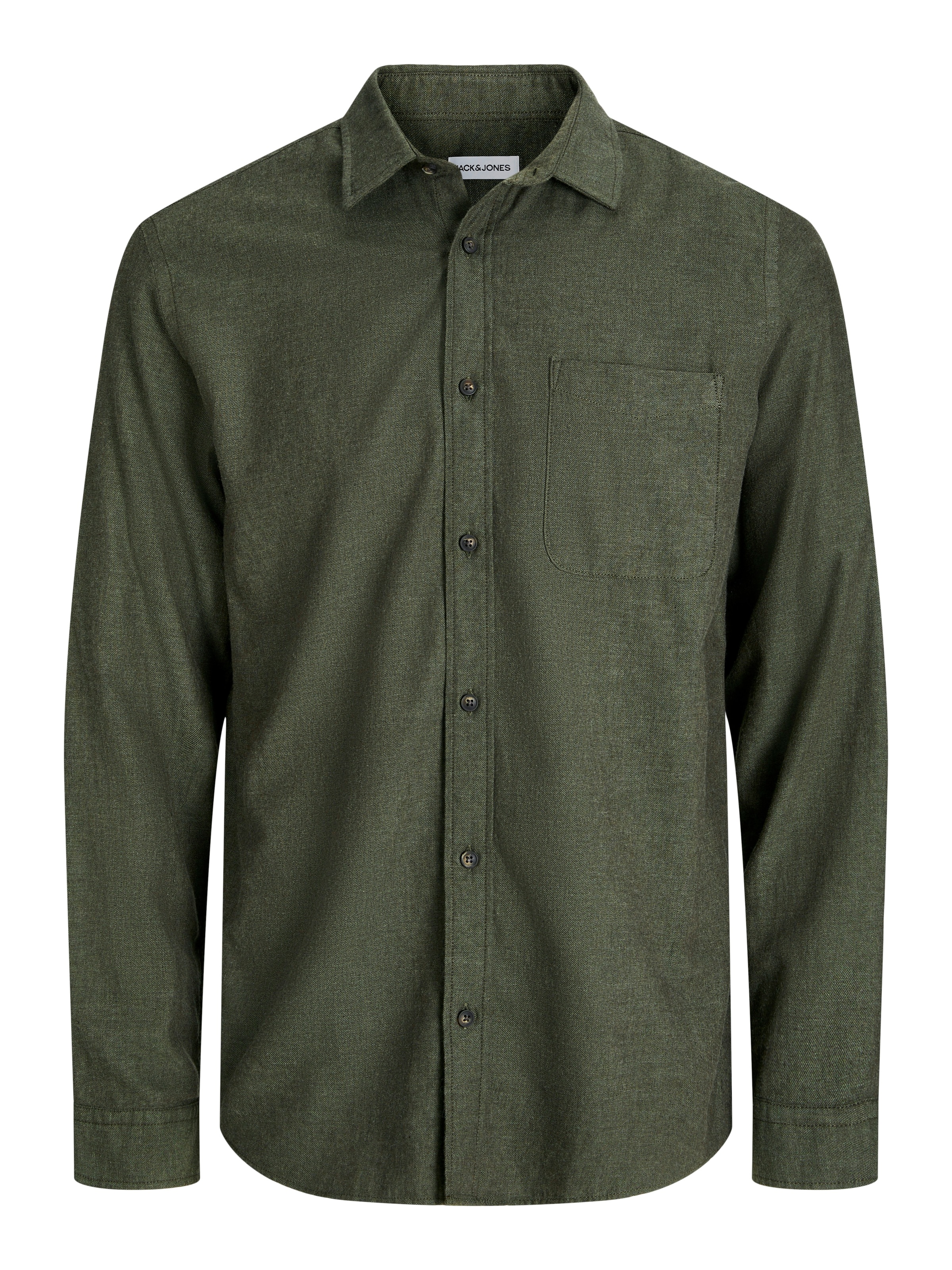 Jack & Jones PlusSize Langarmhemd »JJECLASSIC MELANGE SHIRT L/S SN PLS«