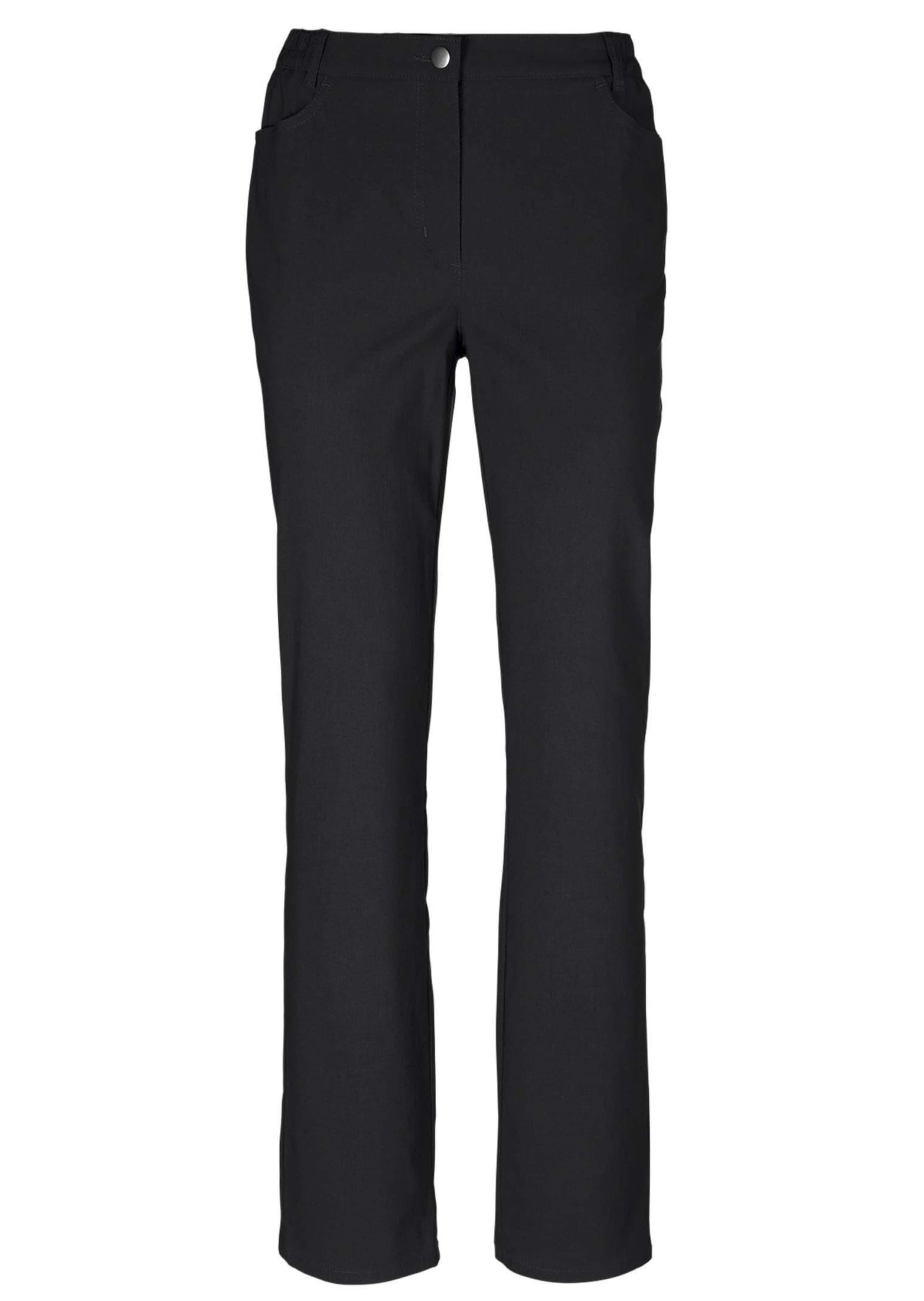 GOLDNER Stoffhose »Kurzgröße Perfekte Super-Stretch-Hose CARLA«