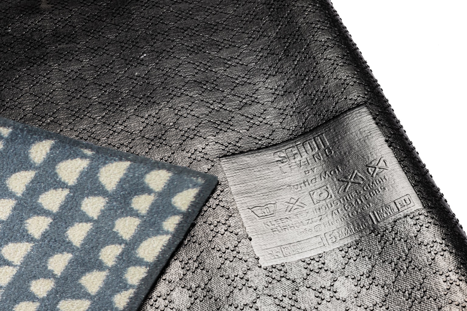 Turtle Mat Fußmatte »Priya Navy«, rechteckig, 9 mm Höhe