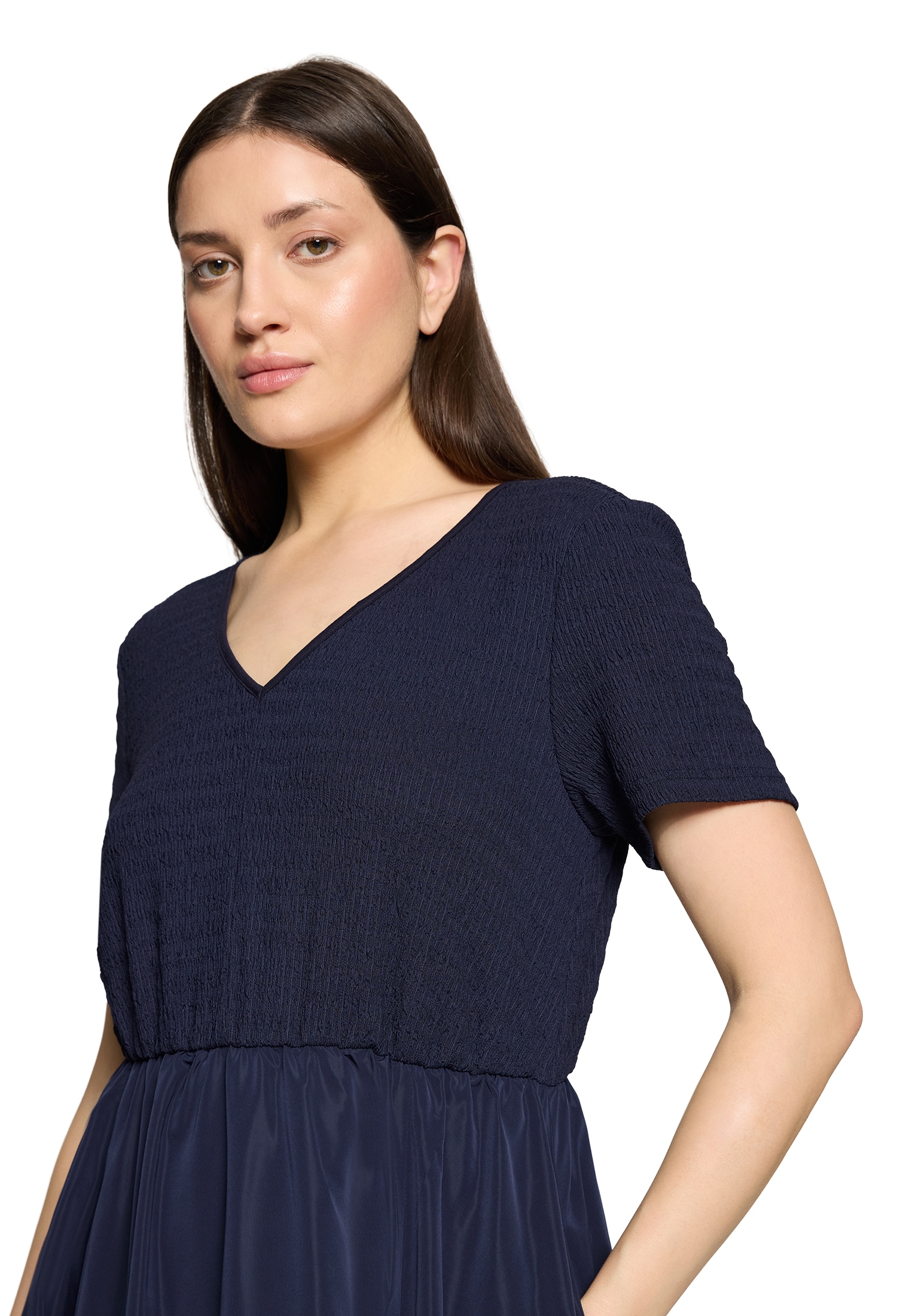 Cartoon Midikleid »Midikleid mit Eingrifftaschen«