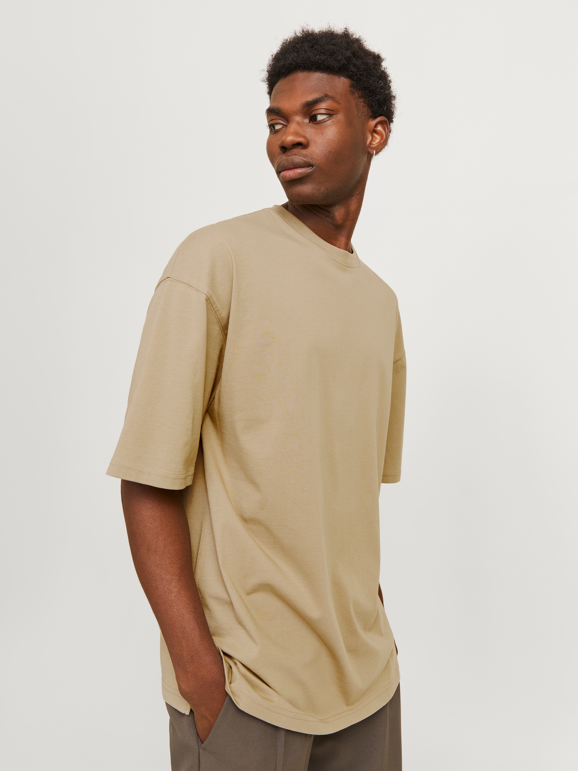 Jack & Jones Rundhalsshirt »JJECHARGE TEE O-NECK NOOS« mit Rundhalsausschnitt