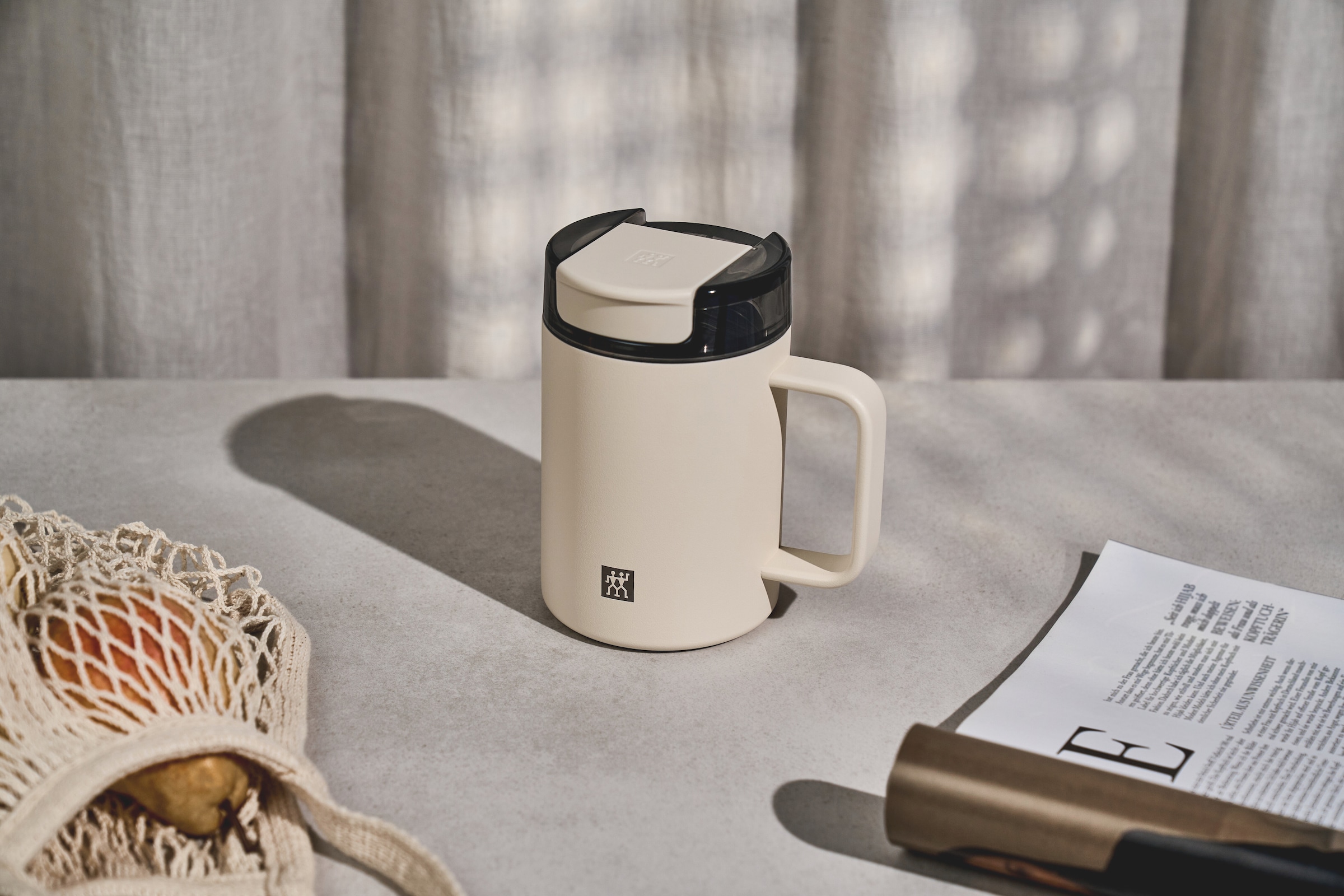 Zwilling Thermobecher »Thermo Plus« Edelstahl, Doppelwandig, To-Go, Auslaufsicher