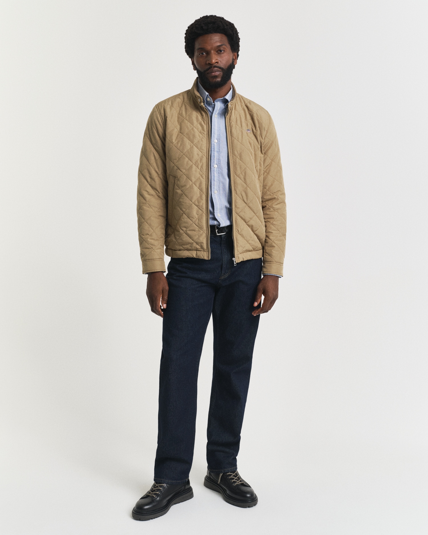 Gant Steppjacke »QUILTED WINDCHEATER«, mit Rautensteppung