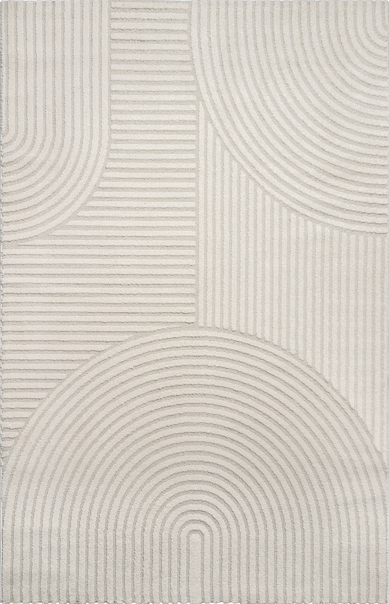 merinos Teppich »Elio 6« rechteckig 16 mm Höhe moderner Kurzflor Teppich mit Hoch-Tief-Effekt, 3D Effekt