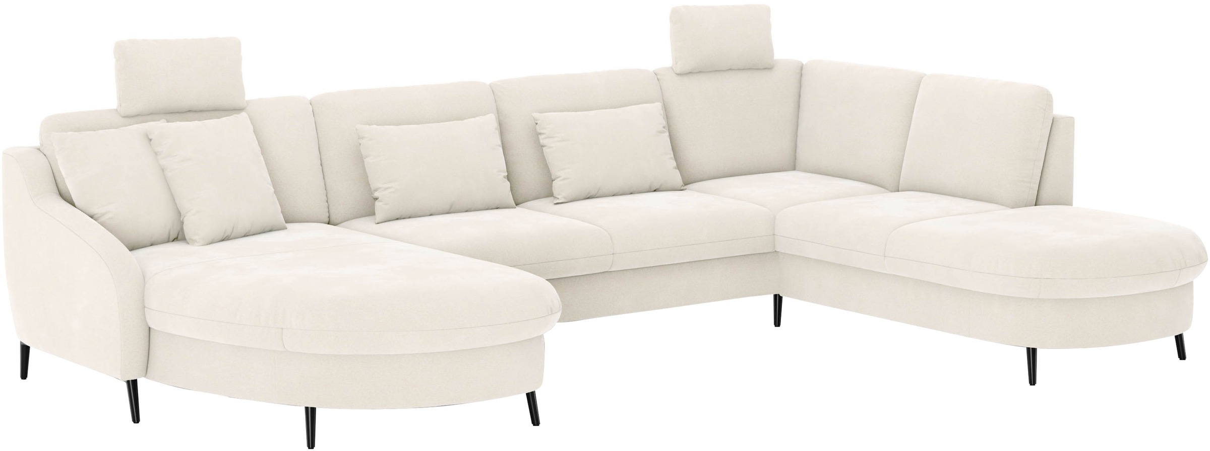 sit&more Wohnlandschaft »Soul U-Form« wahlweise mit Bett und Bettkasten