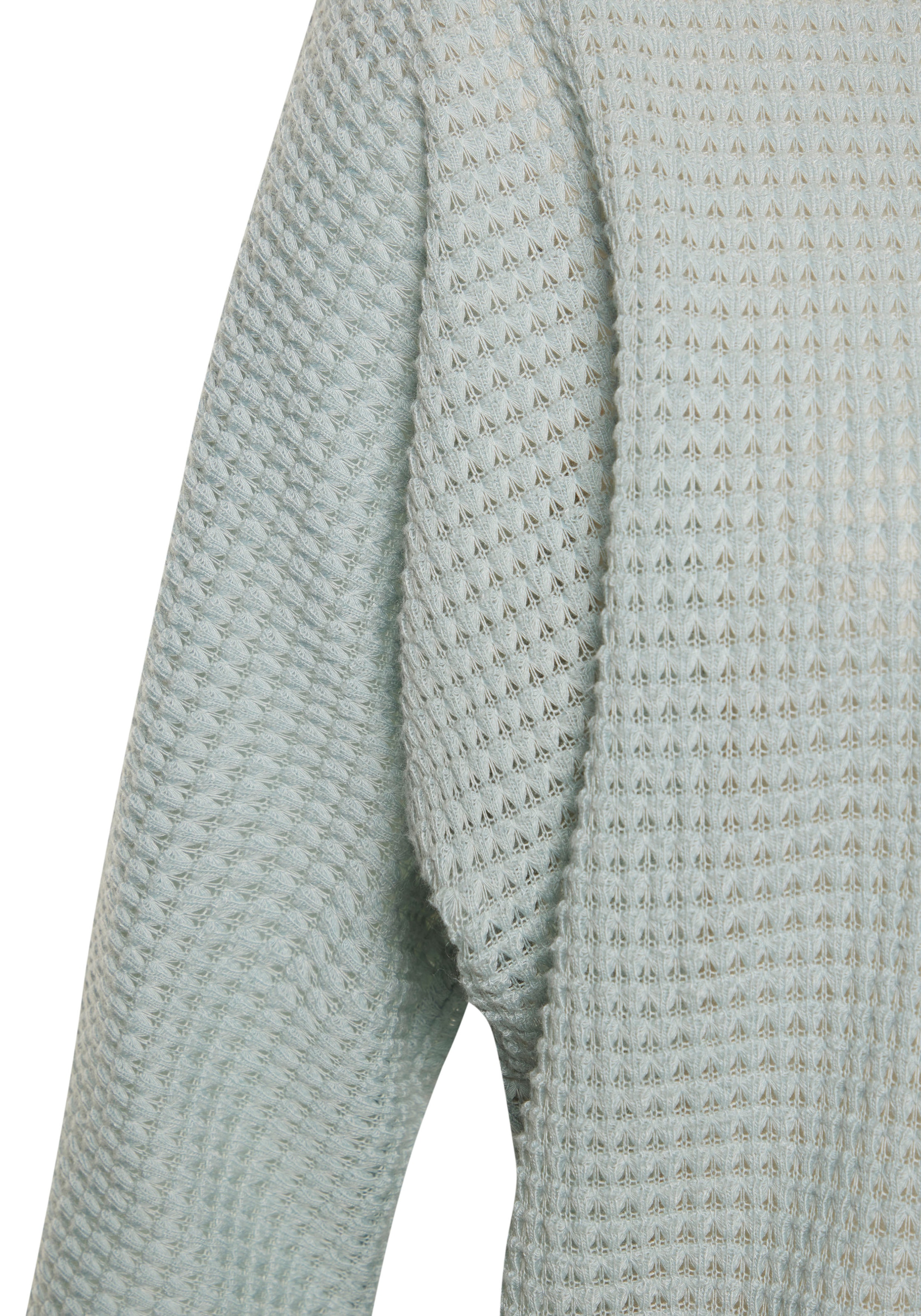 Vivance 3/4-Arm-Shirt »aus bügelfreiem Waffelstrick«, aus bügelfreier Strickqualität