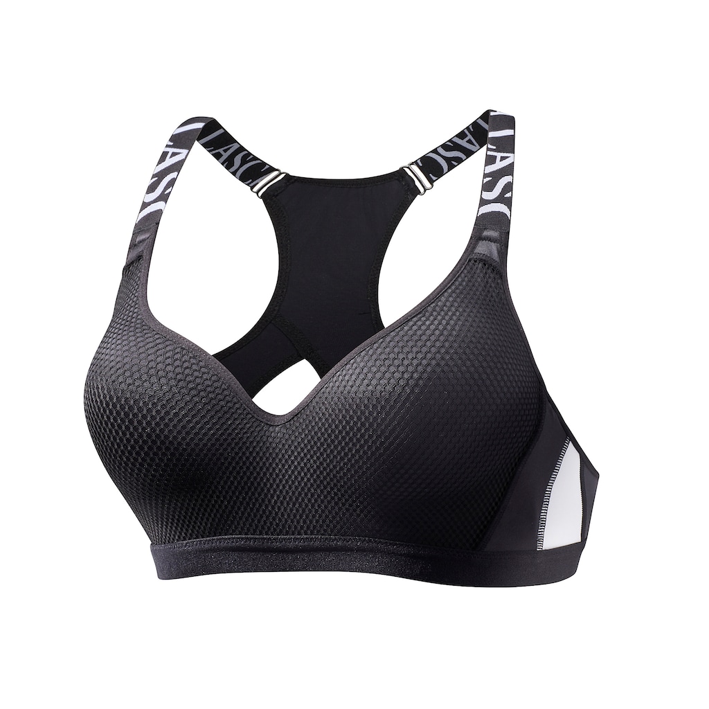 LASCANA ACTIVE Sport-BH, mit eingearbeiteten Push-up-Kissen