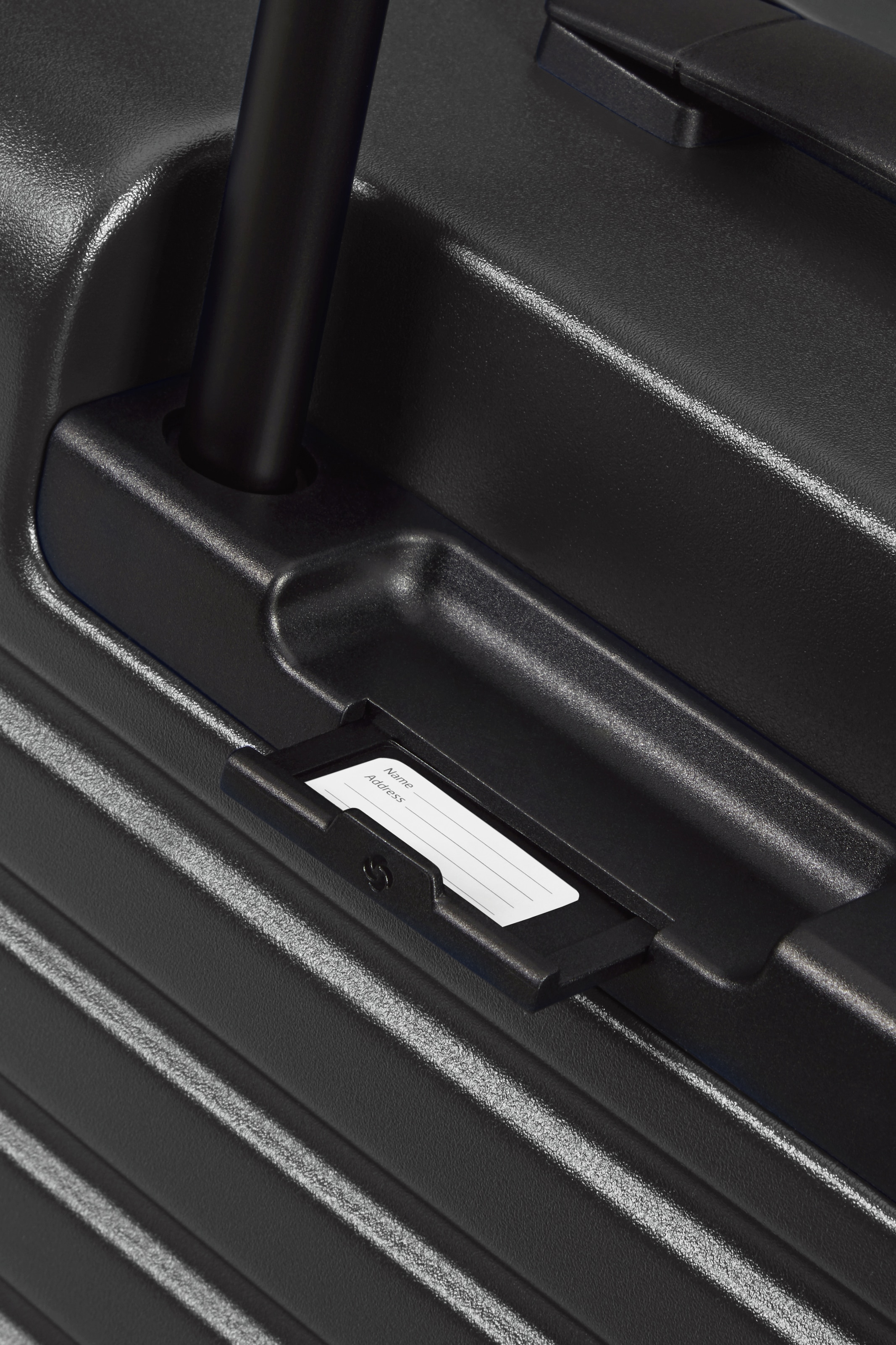 Samsonite Hartschalen-Trolley »STACKD 55«, 4 St. Rollen, Handgepäckkoffer Reisekoffer Reißverschluss-Laptopfach USB-Schleuse