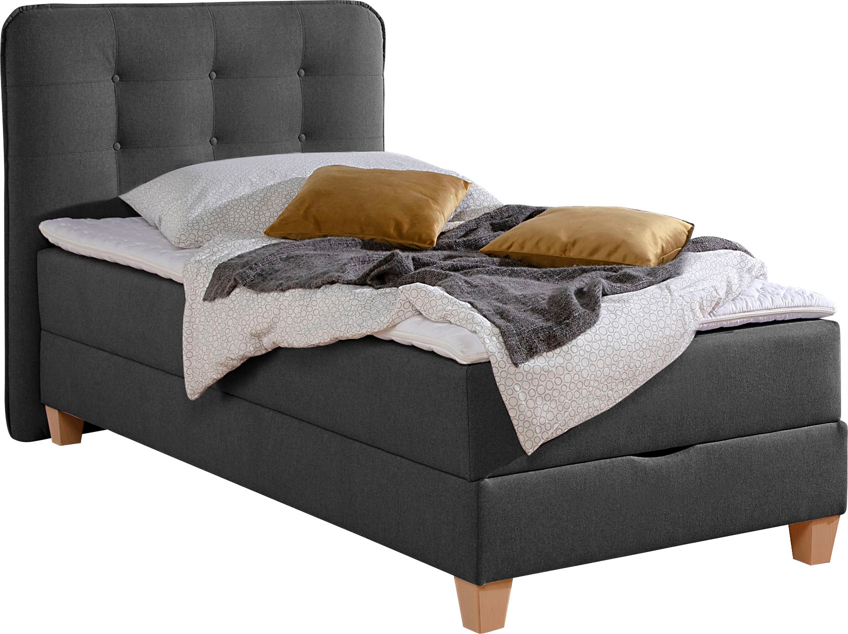 Home affaire Boxbett inklusive Kaltschaum-Topper und Bettkasten