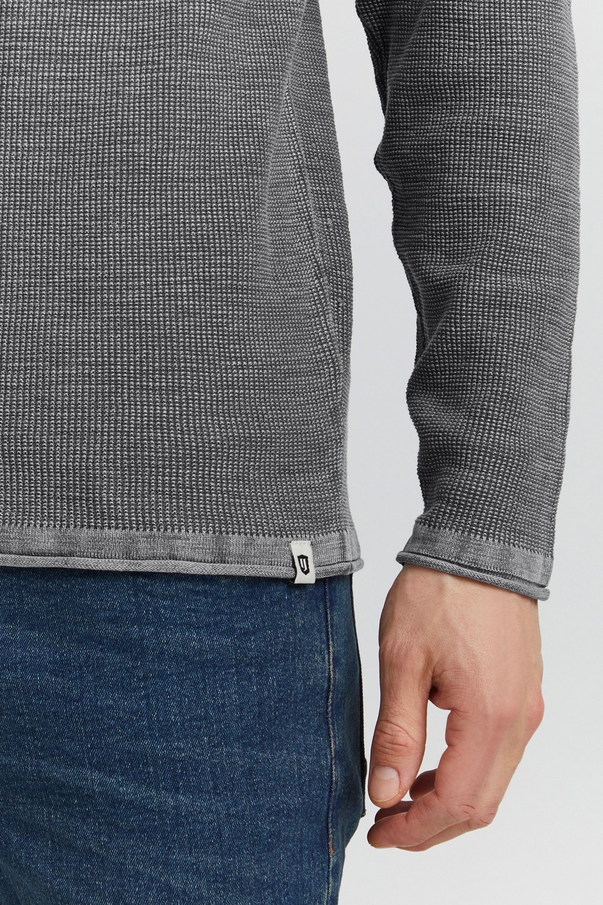 Indicode Strickfleece-Pullover »Strickpullover IDKarpo«