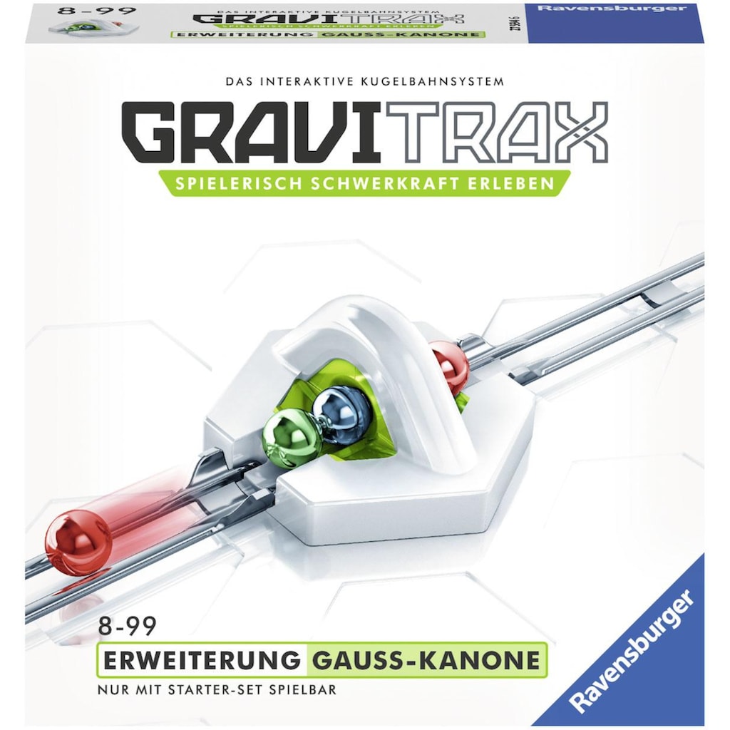 Ravensburger Kugelbahn-Bausatz »GraviTrax® Gauß-Kanone«, Made in Europe, FSC® - schützt Wald - weltweit