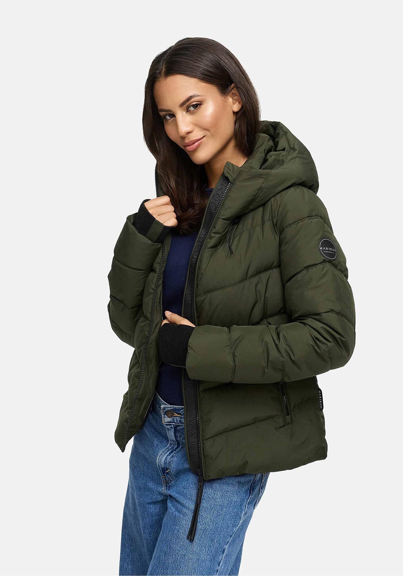 Marikoo Winterjacke »Marikoo Yukanii Damen Winterjacke Steppjacke N114«