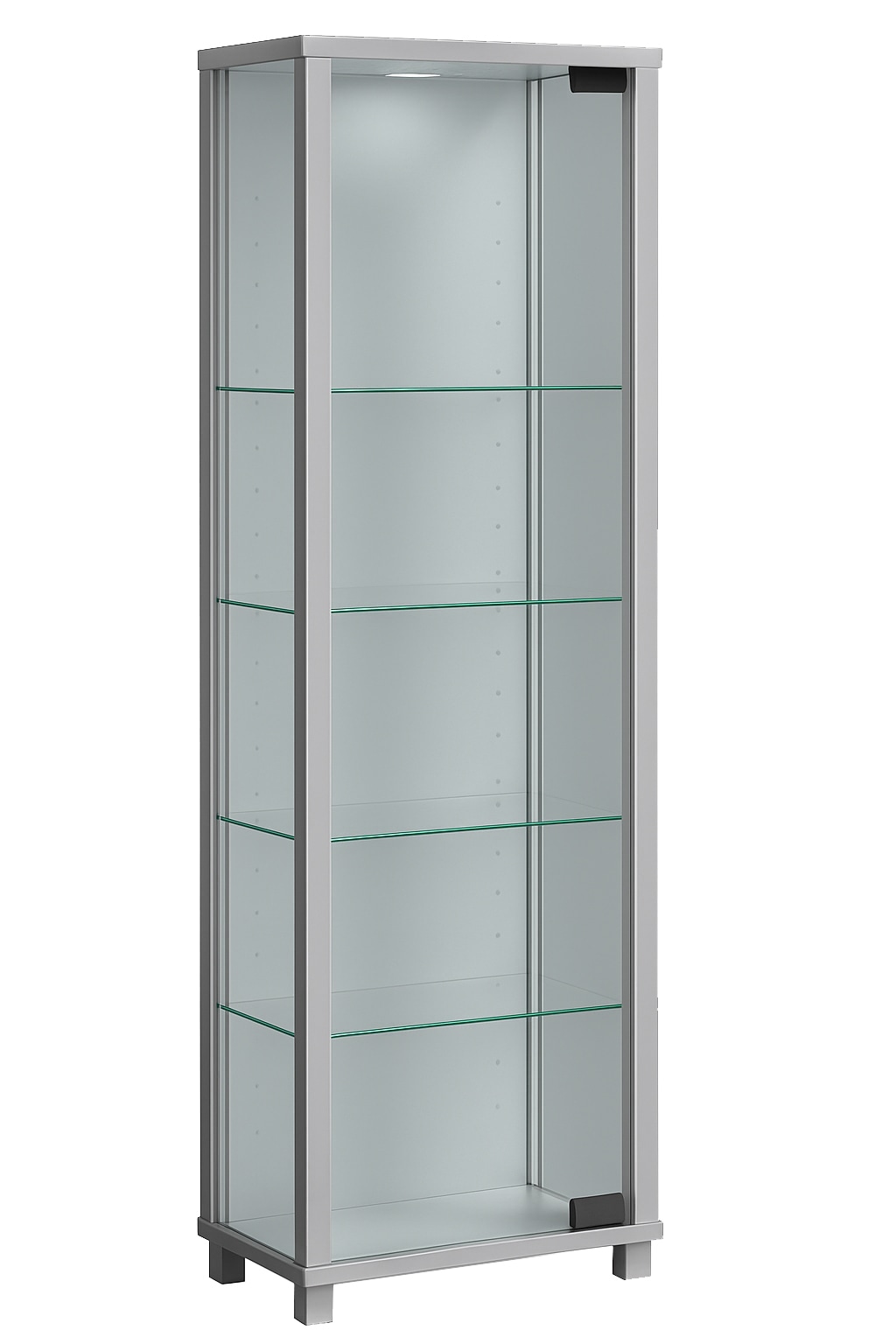 VCM Standvitrine »Holz Glas Stand Vitrine Sammelvitrine Edana Mini«