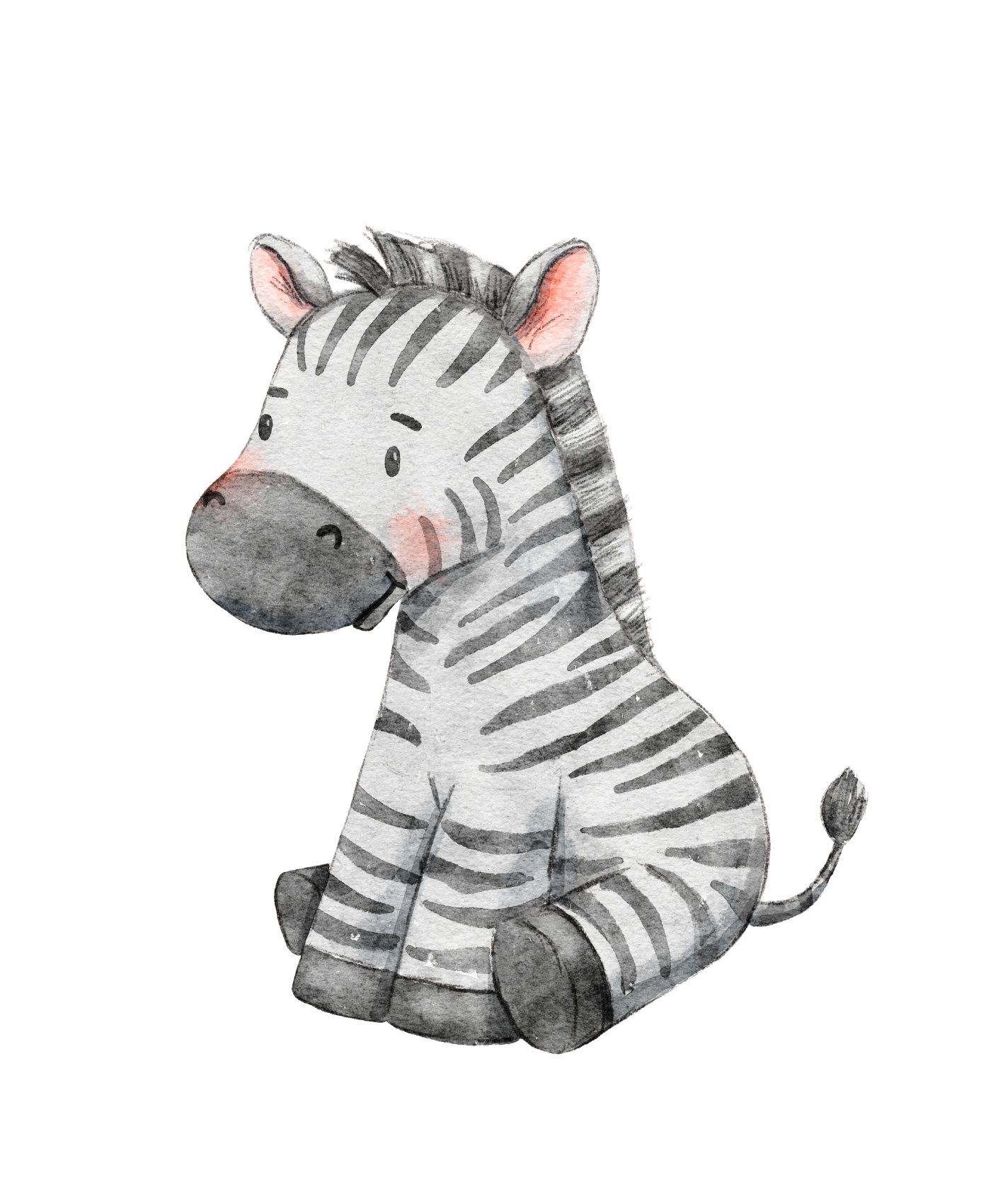 Lüttenhütt Bild mit Rahmen »oder Poster, Zebra«, Fantasy-Tiere-Zebra Bilder, (1 St.), HD Premium Druck