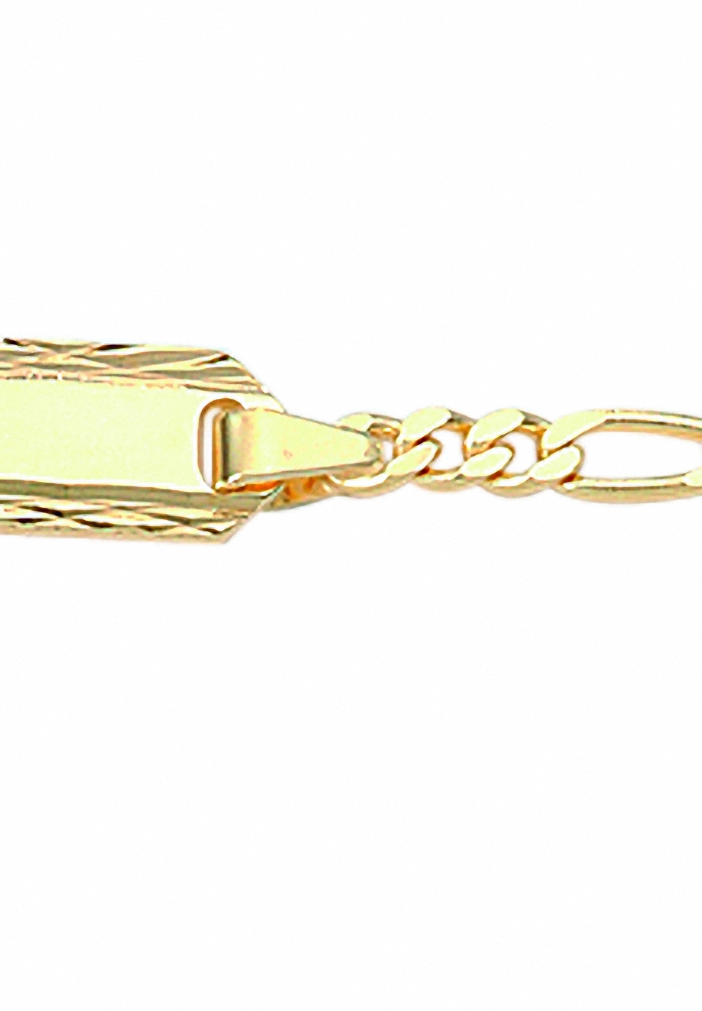 Adelia´s Goldarmband »333 Gold Figaro Armband 14 cm Ø 2,1 mm«