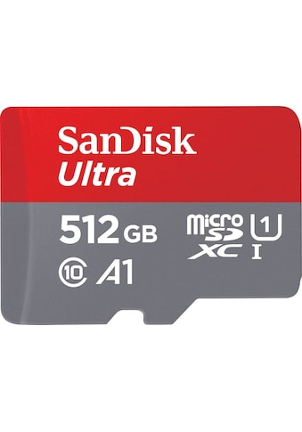 Sandisk Speicherkarte »Ultra® microSDXC 512GB«, (UHS-I Class 10 120 MB/s... kaufen