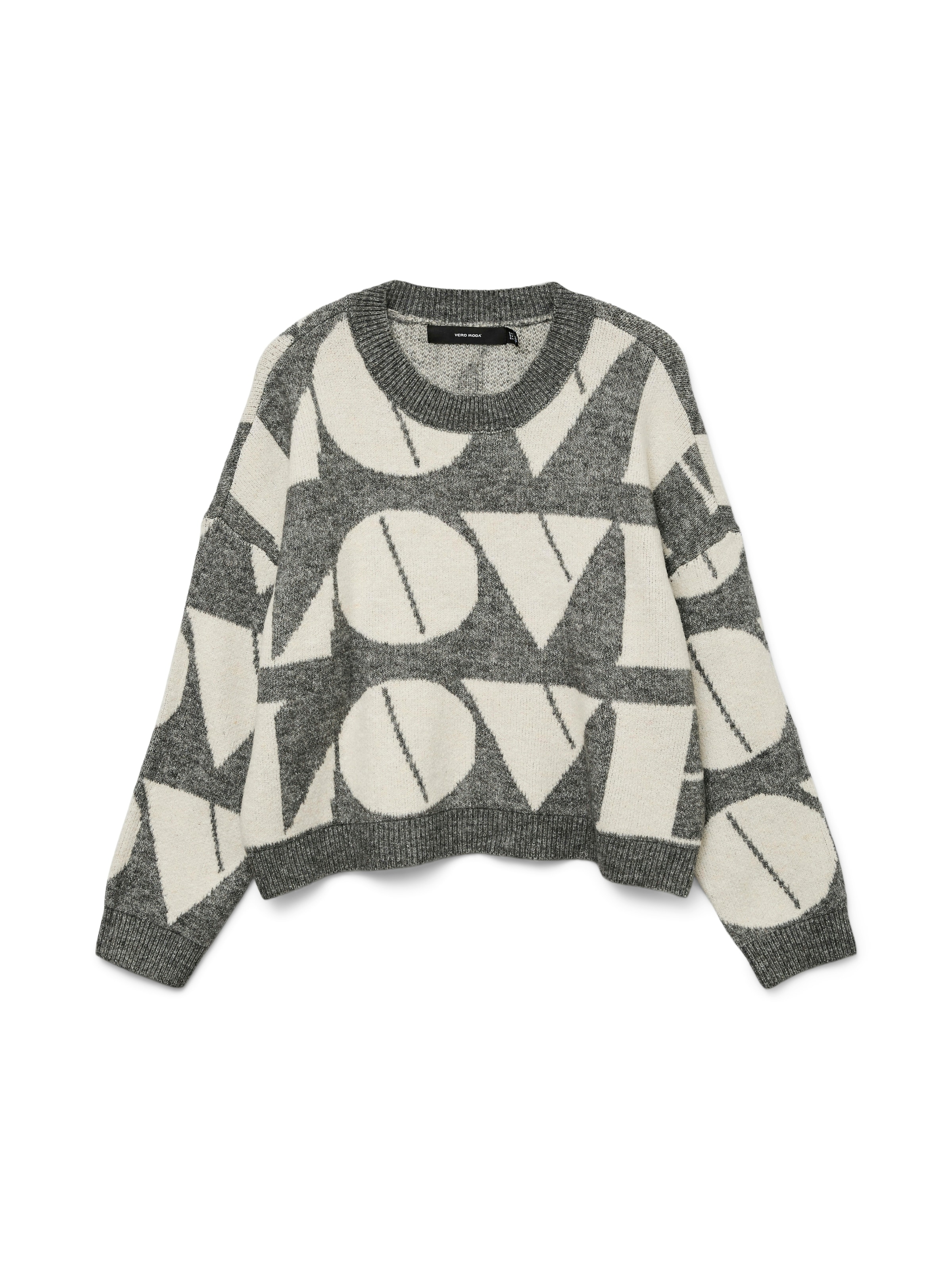 Vero Moda Strickpullover »VMLOVE LS O-NECK PULLOVER BOO«