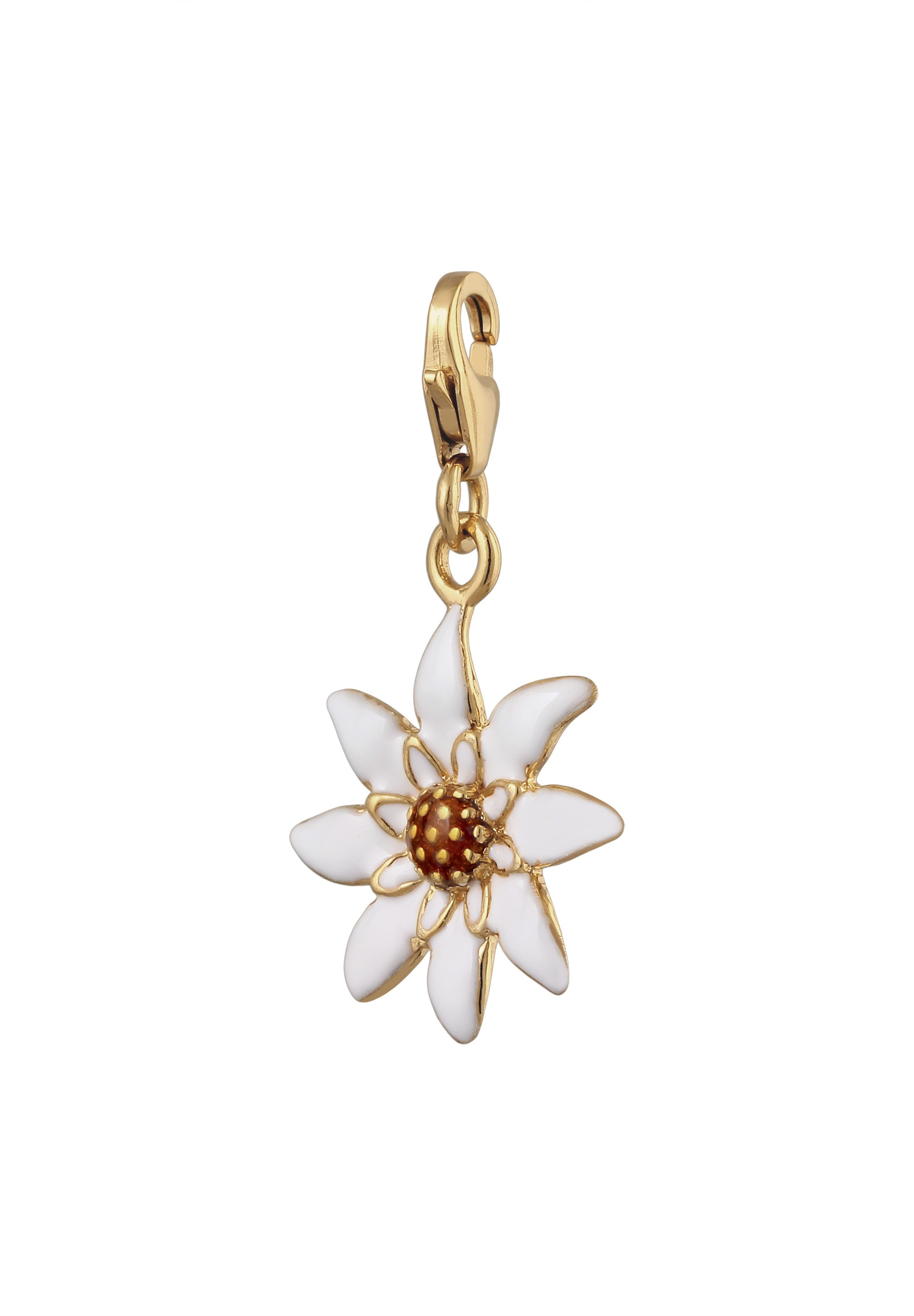 Nenalina Charm-Einhänger »Charm Nenalina Charm Edelweiß Silber-Anhänger Tracht  925 Silber«