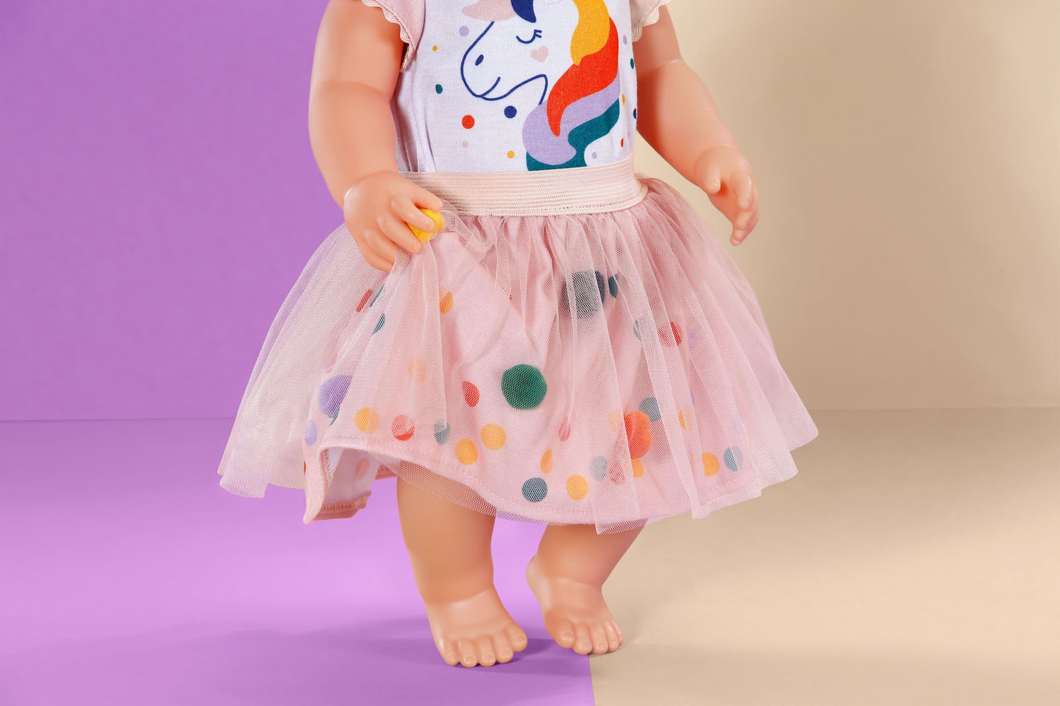 Baby Born Puppenkleidung »Einhornkleid mit Tutu, 43 cm«, mit Kleiderbügel