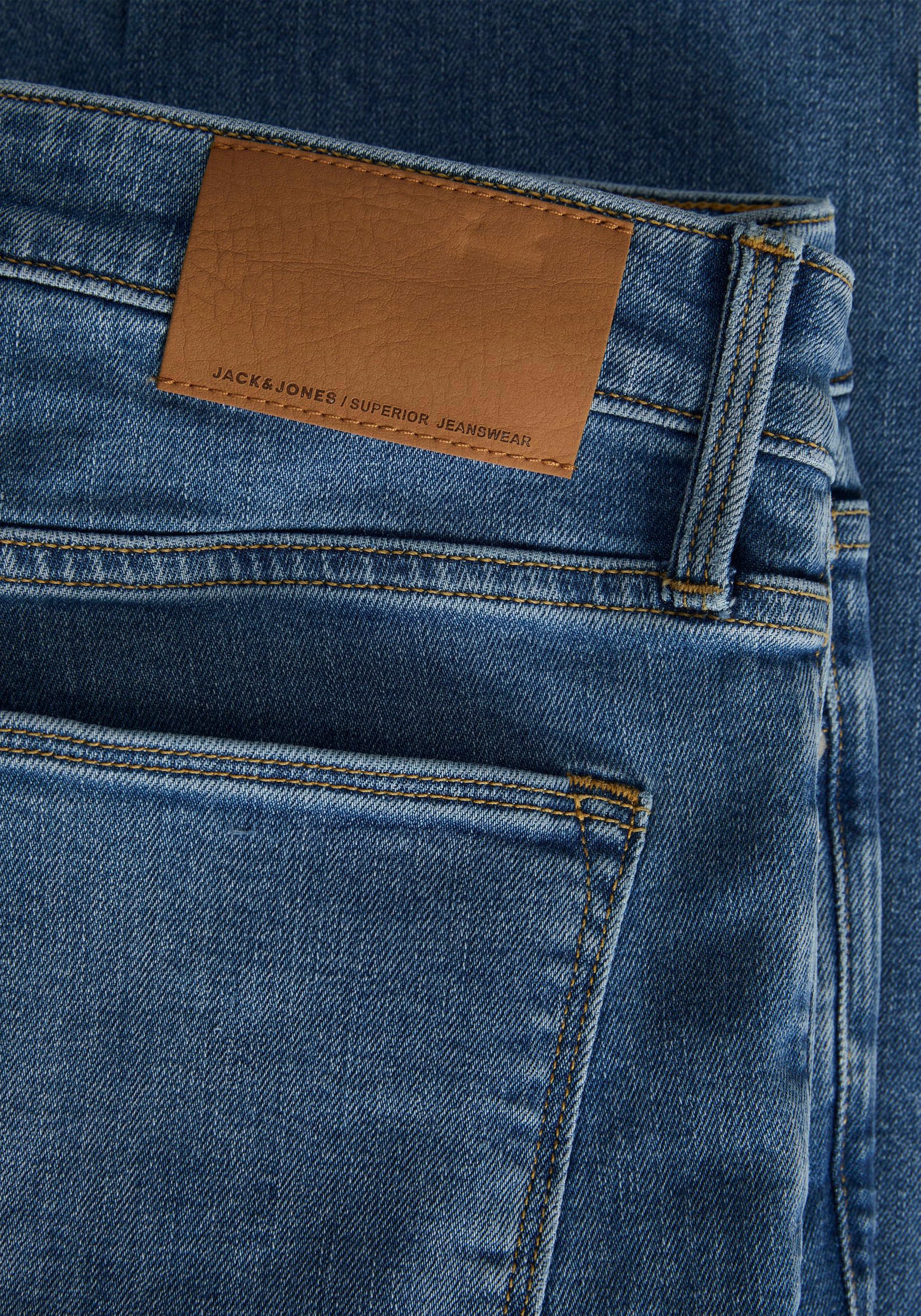 Jack & Jones Slim-fit-Jeans »JJIGLENN JJEVAN AM 377 LID«