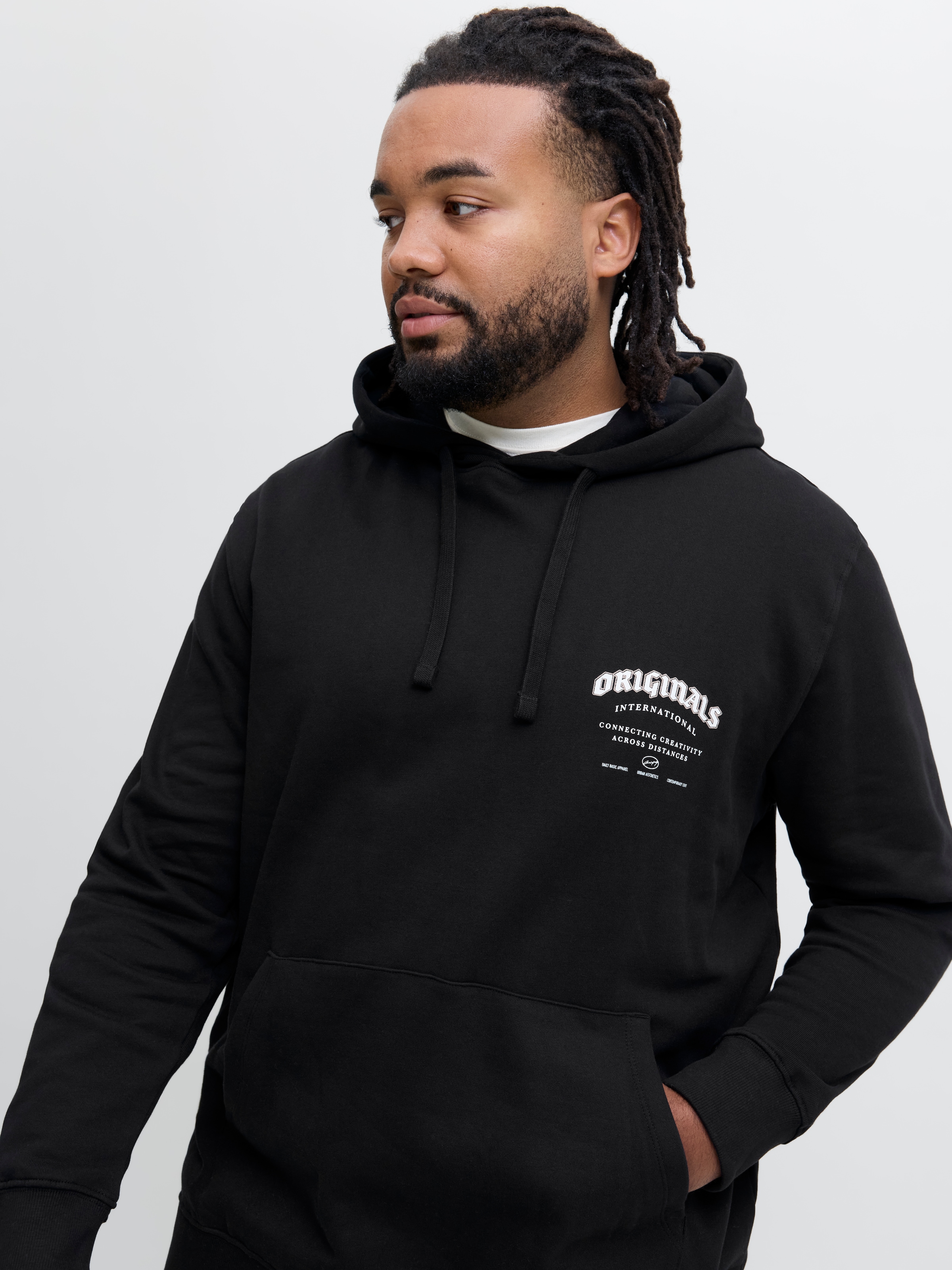 Jack & Jones PlusSize Kapuzensweatshirt »JORMEADOWS SWEAT HOOD PLS«
