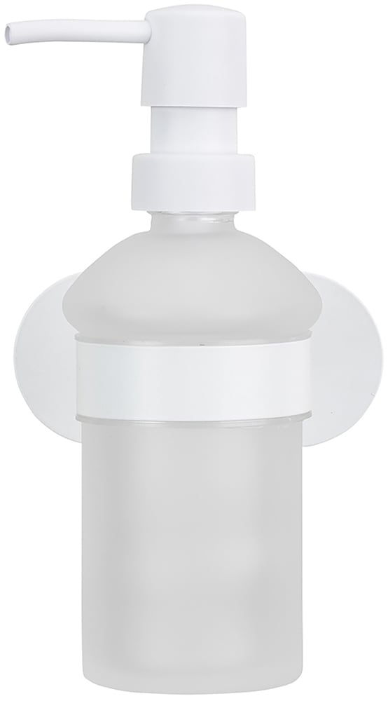 WENKO Seifenspender »Turbo-Loc® Modell Orea«, Befestigen ohne Bohren, Edelstahl-Halterung, 200 ml