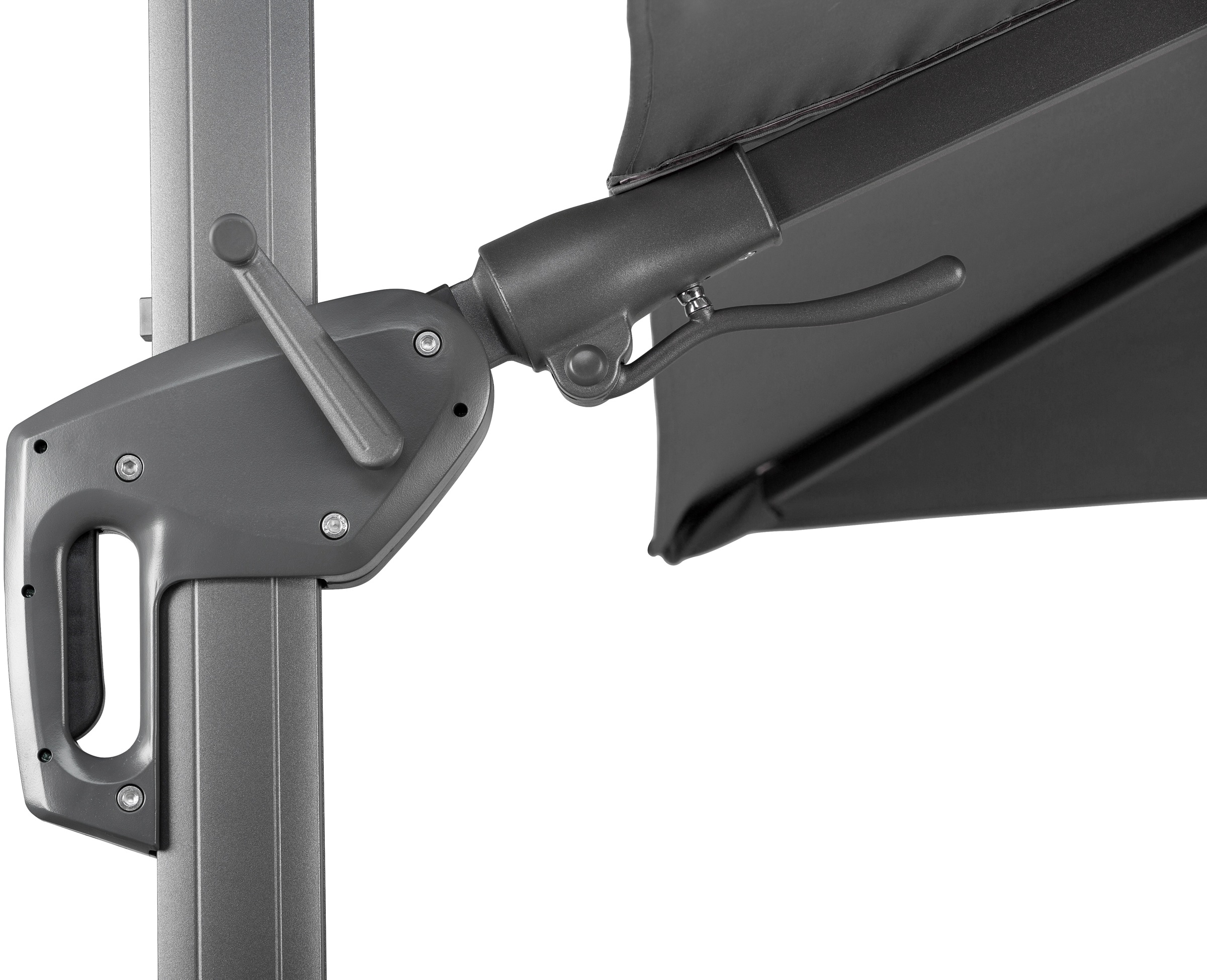 Schneider Schirme Ampelschirm »Rhodos Twist« mit Schutzhülle, ohne Wegeplatten