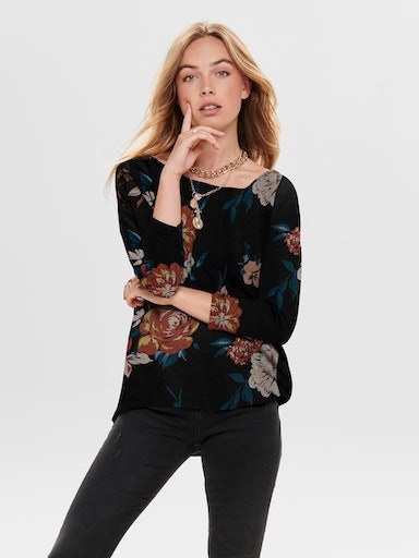 ONLY 3/4-Arm-Shirt »ONLELCOS 4/5 ♕ AOP TOP bei JRS«