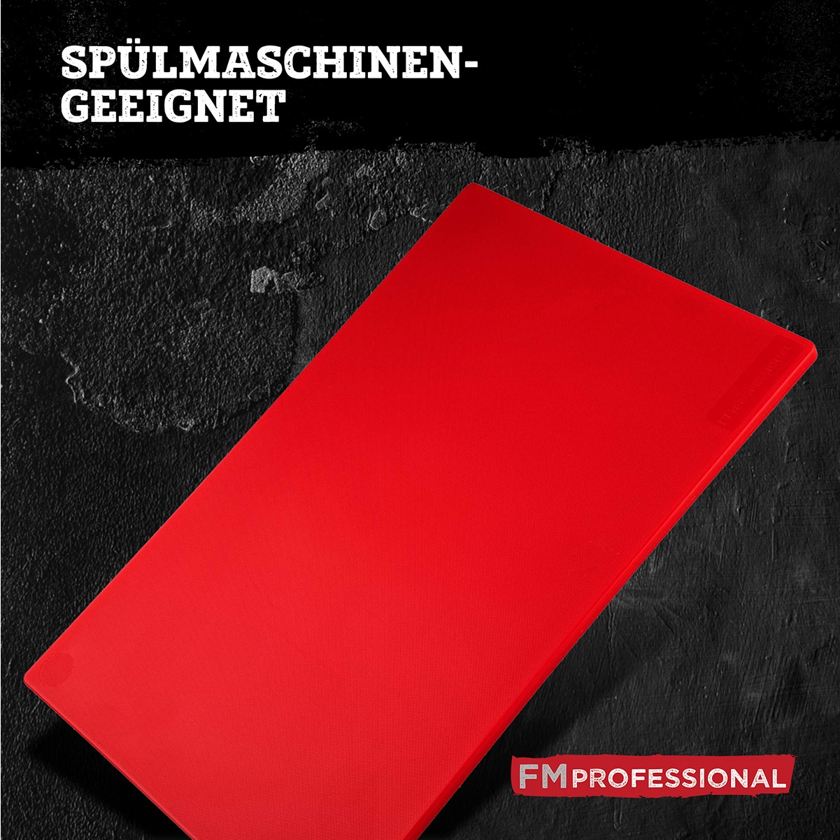 FMprofessional Schneidebrett »extra großes Brett aus Kunststoff« Profi Gastro Schneidebretter – spülmaschinenfest, ca. 45 x 30 cm