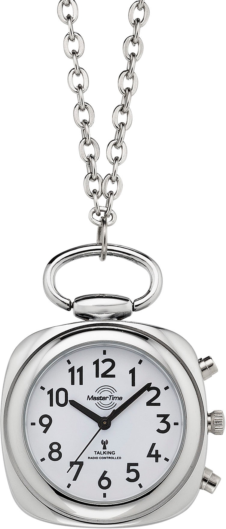 MASTER TIME Kettenuhr »Sprechende Uhr, MTUA-10810-12M«, Quarzuhr, Damenuhr