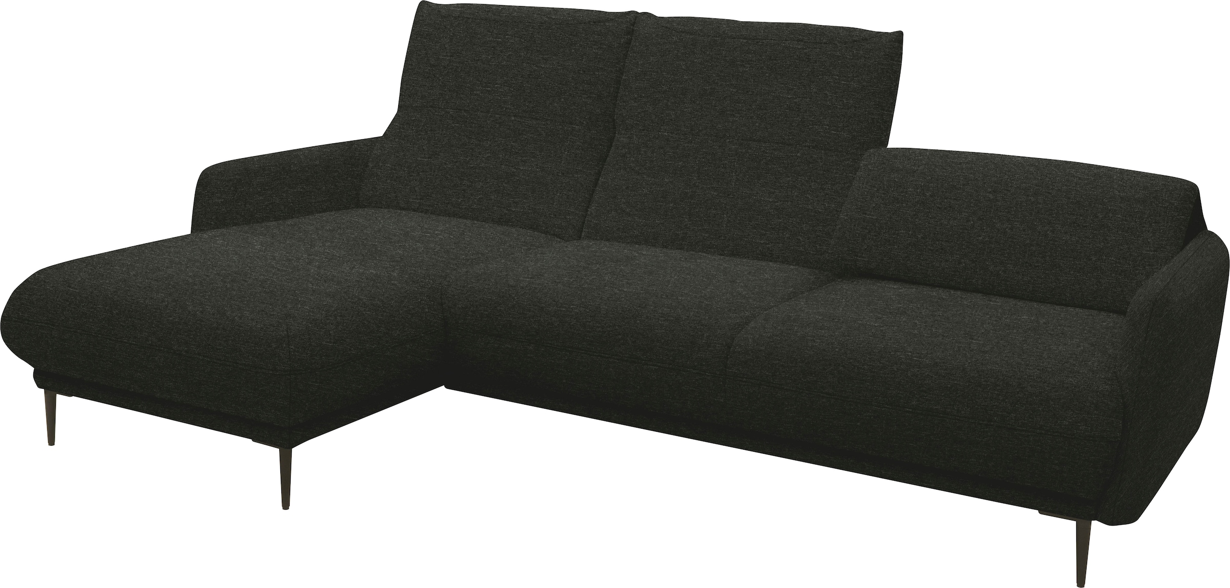 andas Ecksofa »Skovsende  Sitzbreite 245 cm, Rückenlehne stufenlos  hochklappbar für« individuellen Sitzkomfort Kopfteilverstellung, L-Form